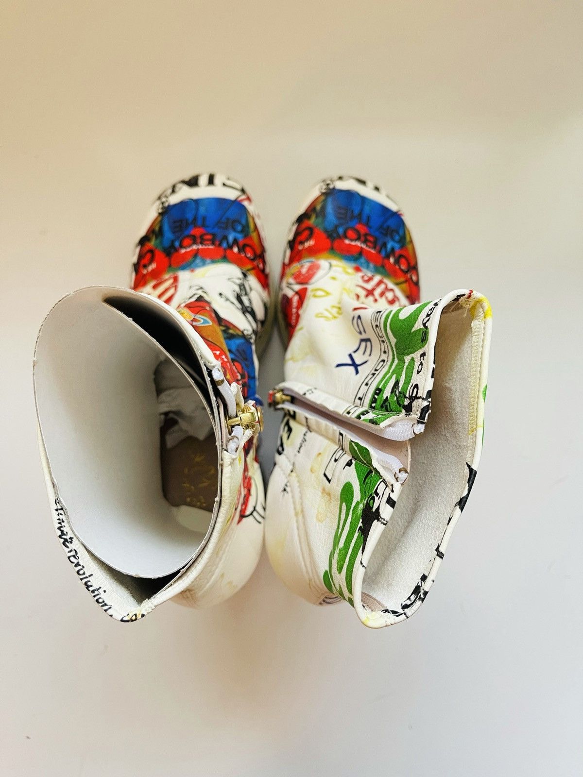 Vivienne Westwood Vivienne Westwood TOWERING HEELS meaningless PRINT IT 37 Size US 7 / IT 37 - 13 Thumbnail