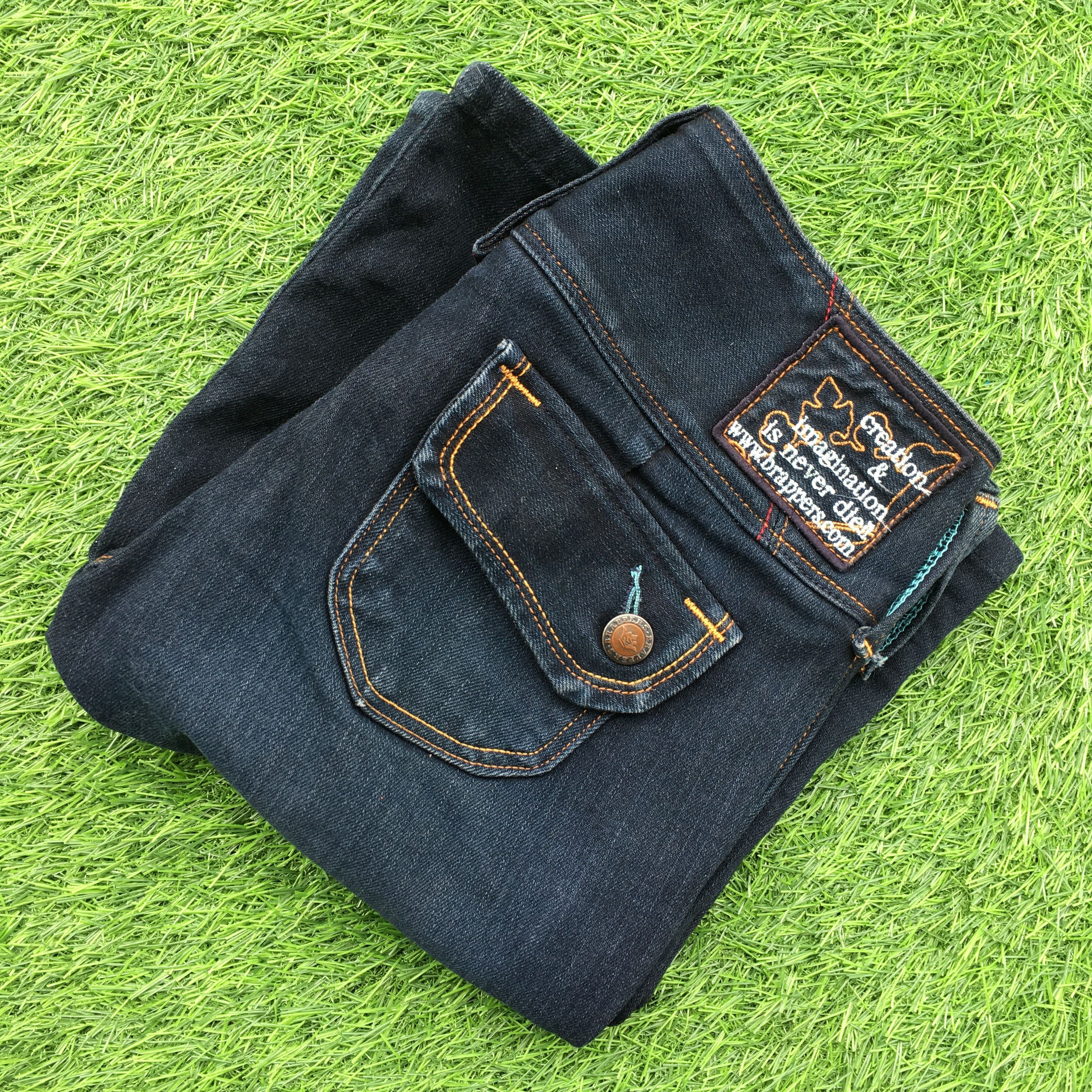 Japanese Brand Japanese Low Rise Bootcut Flare Jeans D-1223 Size 27" / US 4 / IT 40 - 9 Thumbnail