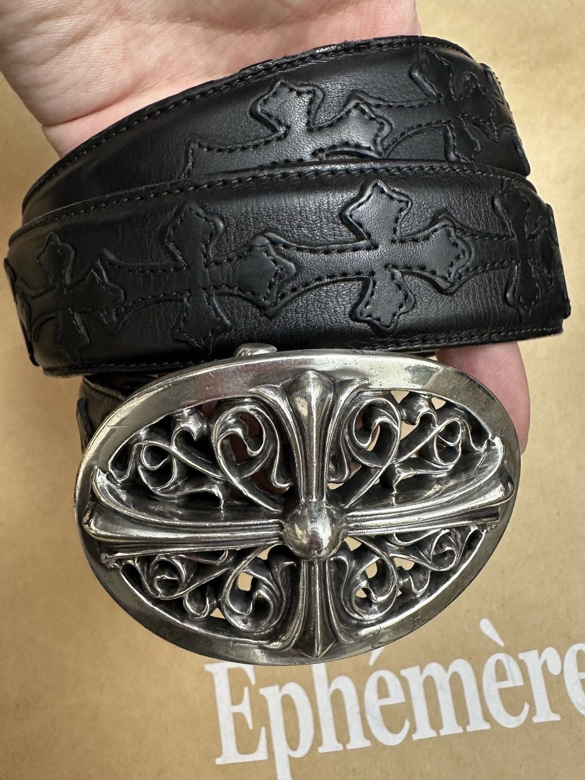 Chrome Hearts Chromehearts belt Size 36 - 2 Thumbnail