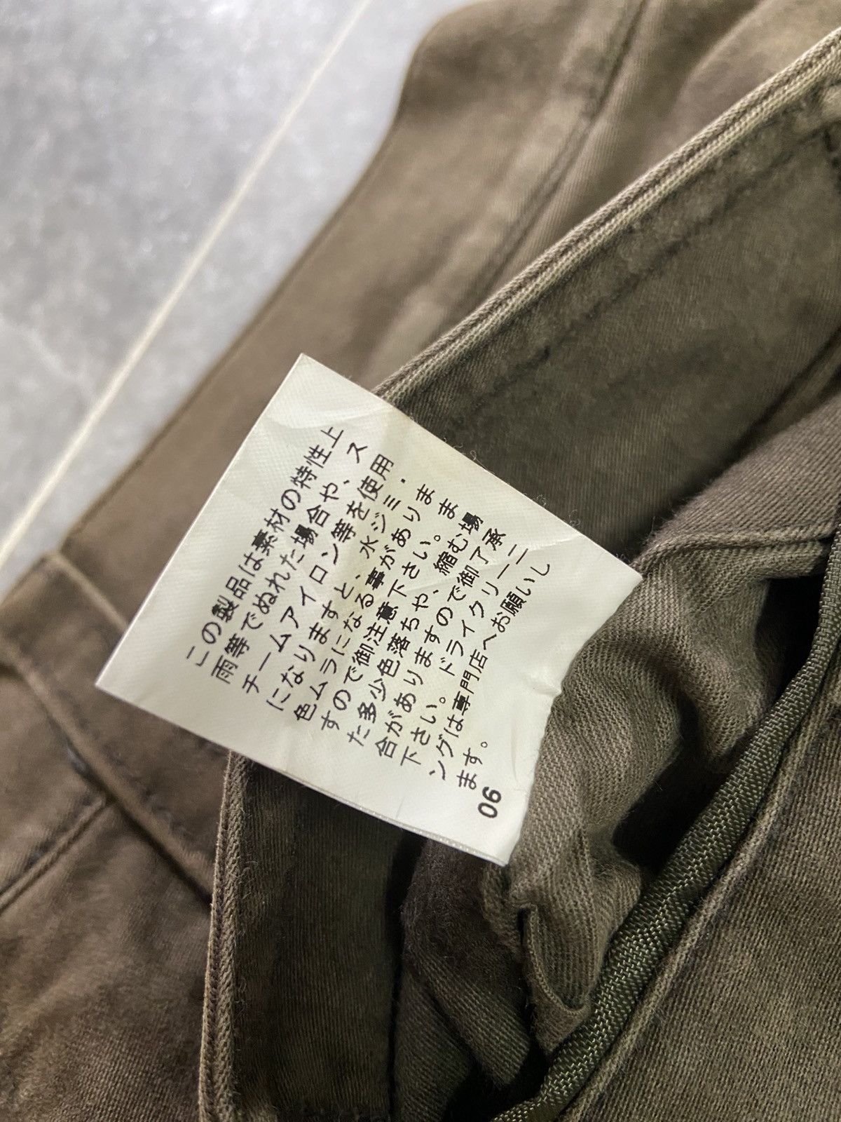Japanese Brand KENJI ITO Comme Ca Multi Pocket Cargo Zipper Low Rise Pants Size US 32 / EU 48 - 9 Thumbnail