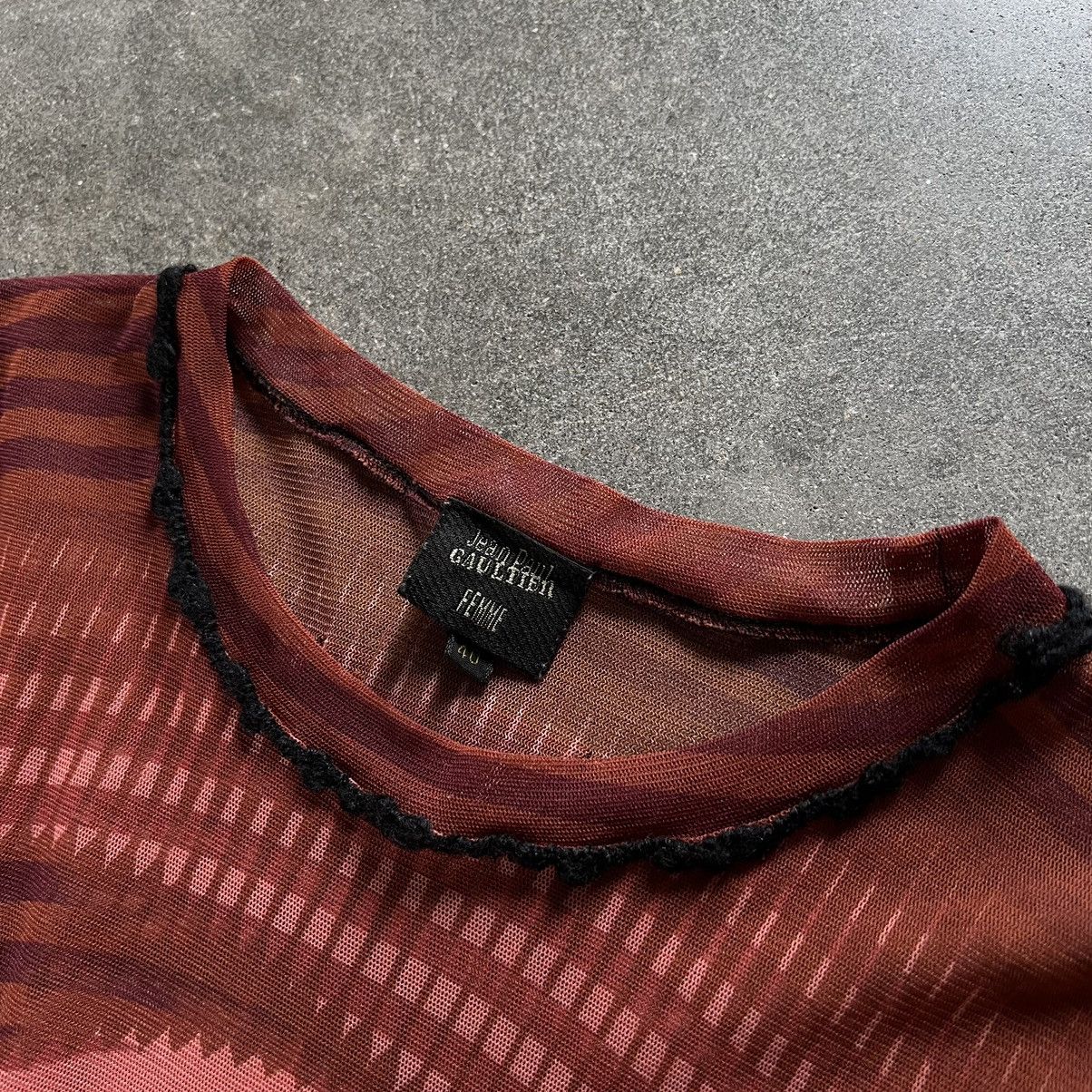 Jean Paul Gaultier Jean Paul Gaultier Mesh Top Size S / US 4 / IT 40 - 3 Thumbnail