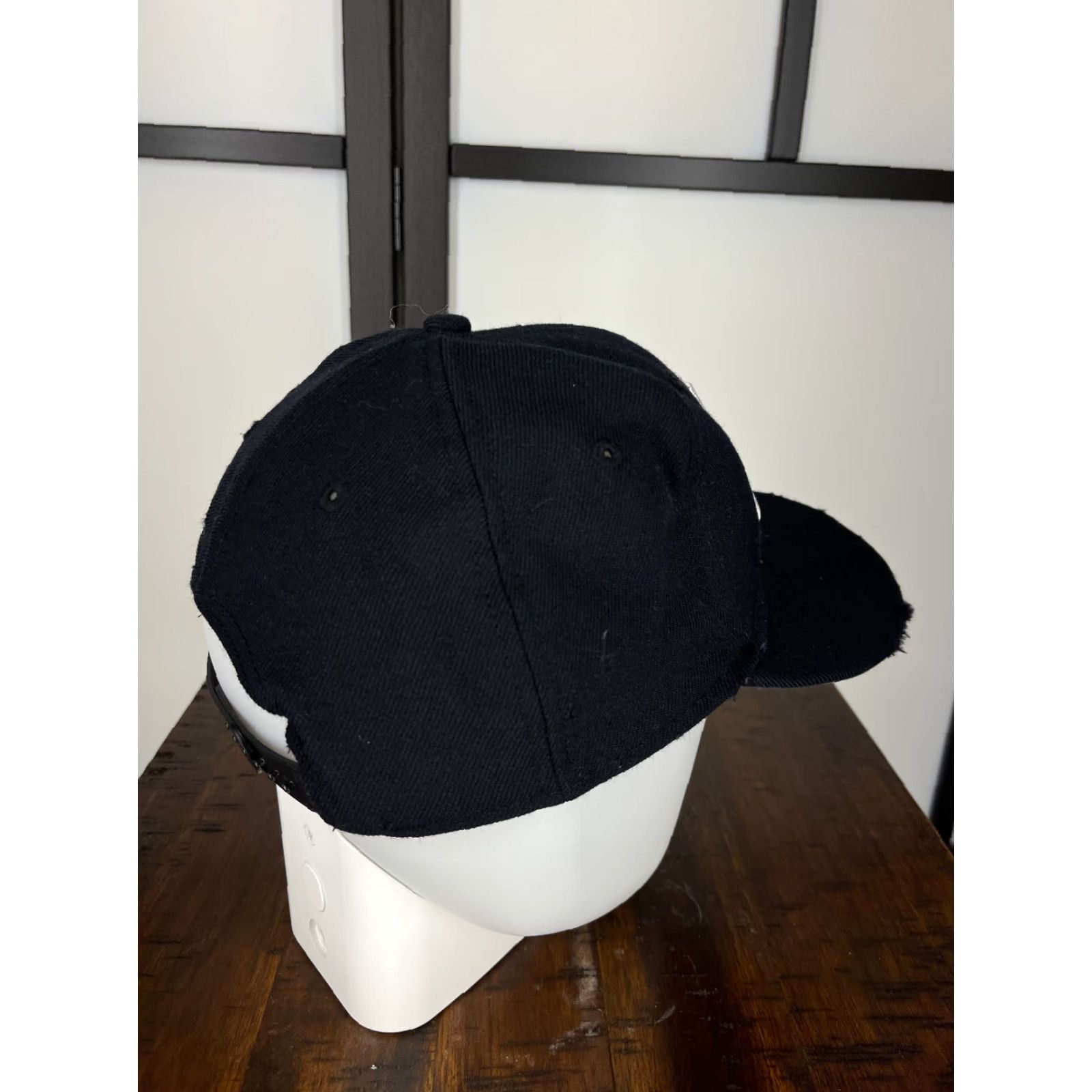 Nike Nike True Hat Cap Snap Back Adult One Size Black Cotton Polyester Wool Outdoors Cap Hat Mens Black Outdoor Sports 90s Size ONE SIZE - 7 Thumbnail