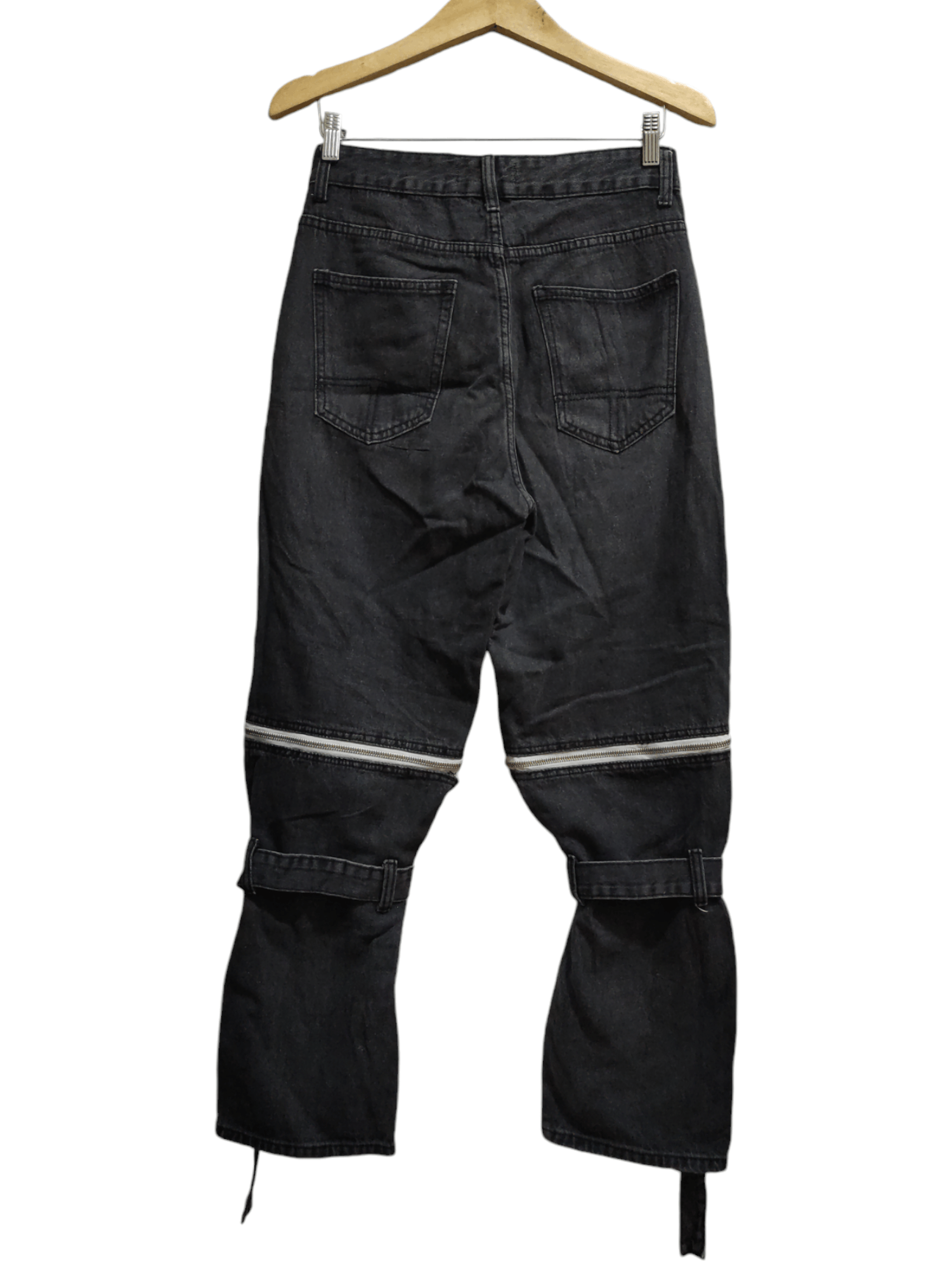 14th Addiction × Japanese Brand × XOXO xoxo studio denim bondagepants Size US 30 / EU 46 - 2 Thumbnail