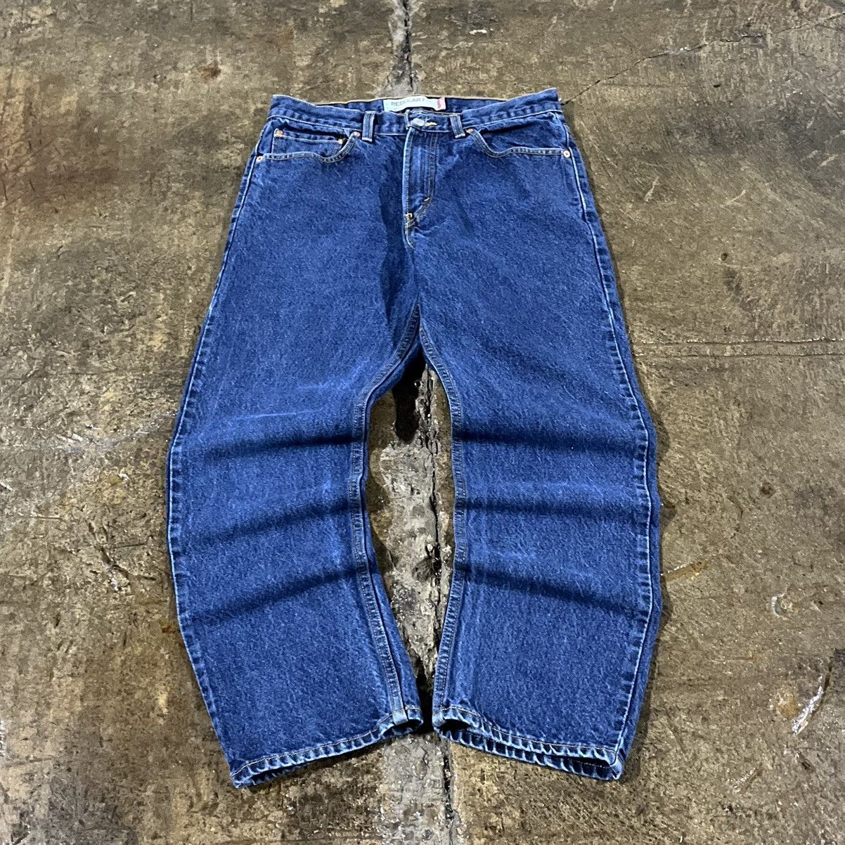 Levi's × Vintage Crazy Vintage Y2K Levi's 505 Jeans Essential Skater Unique Size US 32 / EU 48 - 2 Thumbnail