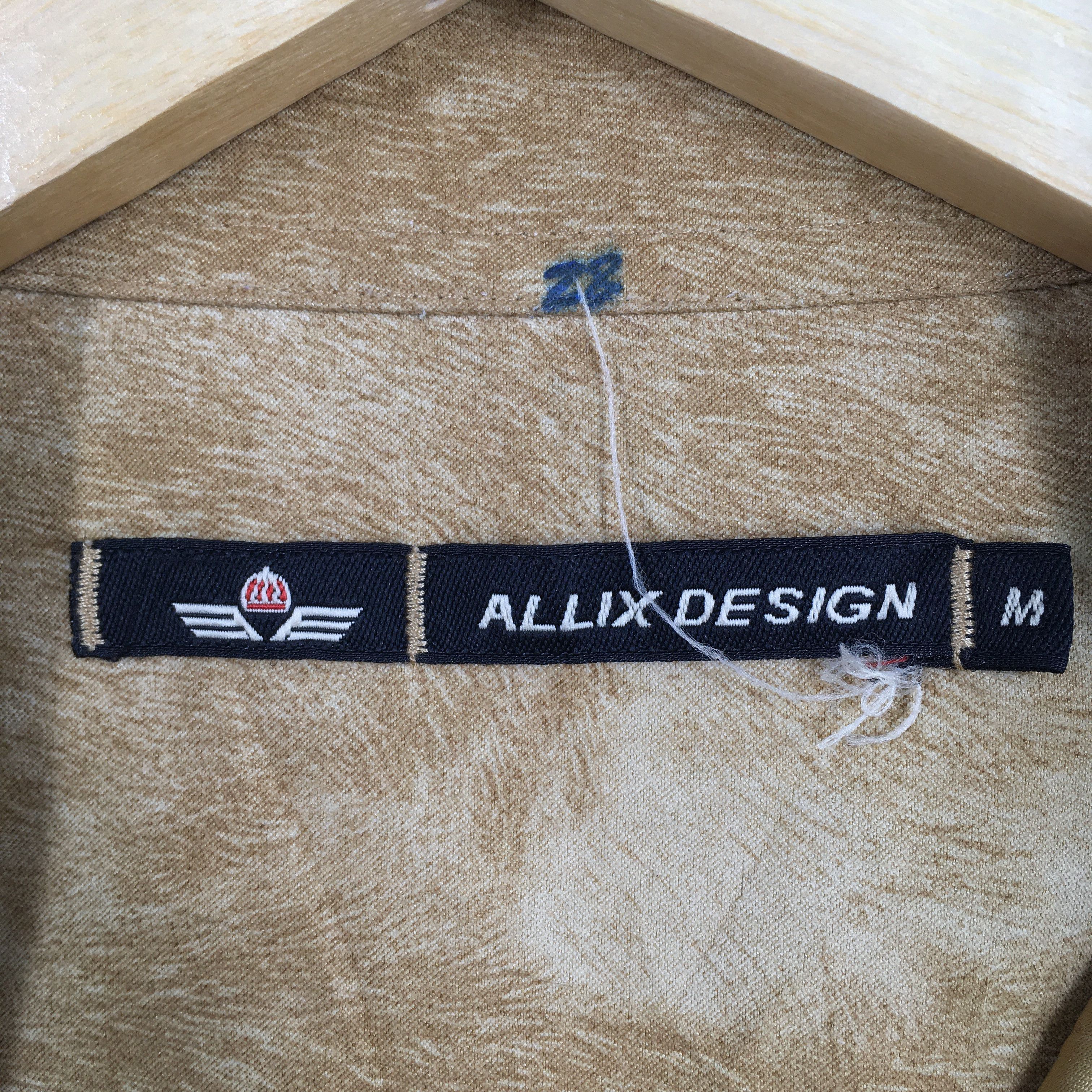 If Six Was Nine × Tornado Mart × Vintage Vintage Allix Design Horse Leather Style Pearl Snap Shirt M Size US M / EU 48-50 / 2 - 4 Thumbnail