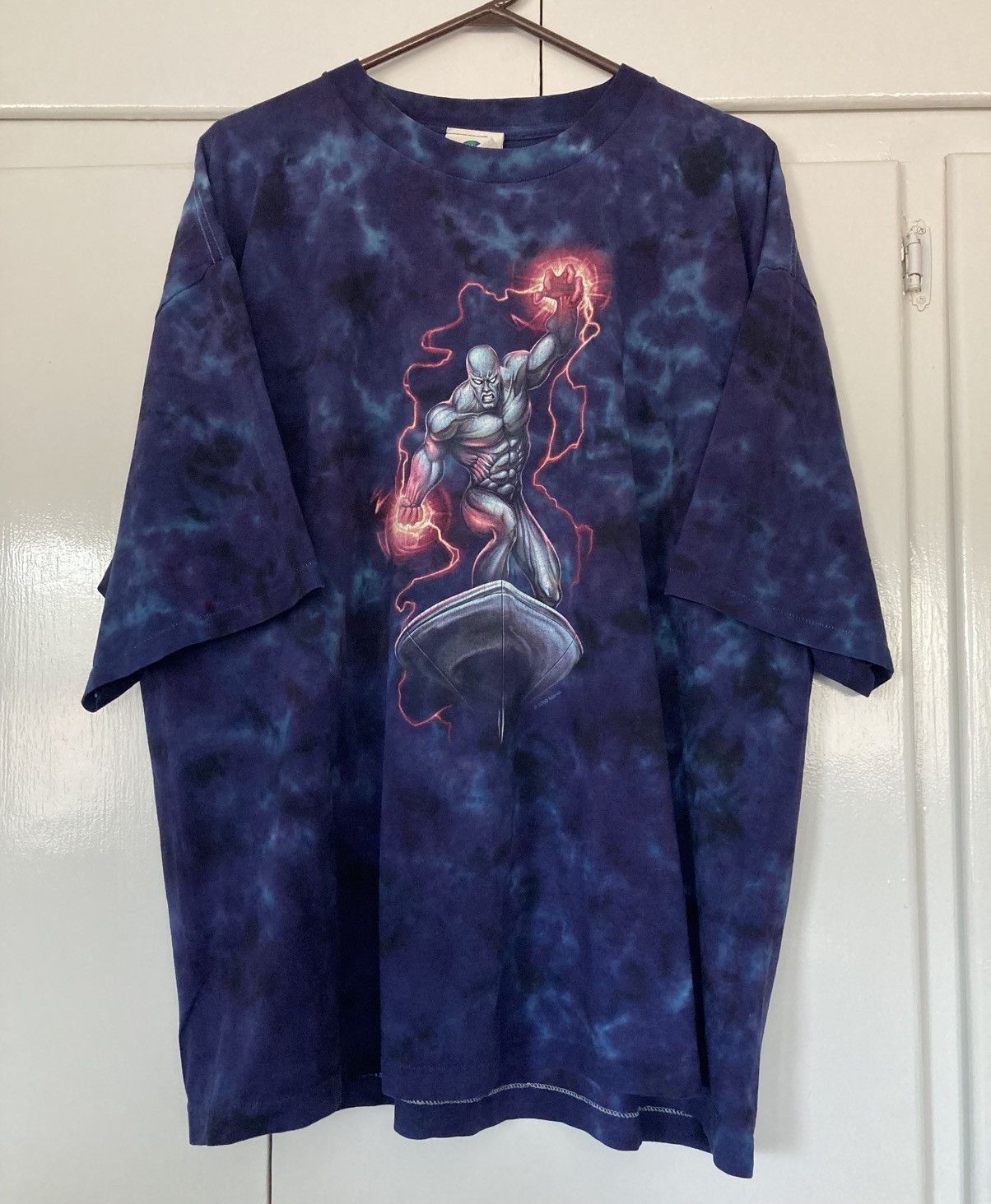 Marvel Comics SILVER SURFER TIE DYE SHIRT UNIVERSAL MARVEL COMICS 2000 Y2K Size US XXL / EU 58 / 5 - 1 Thumbnail