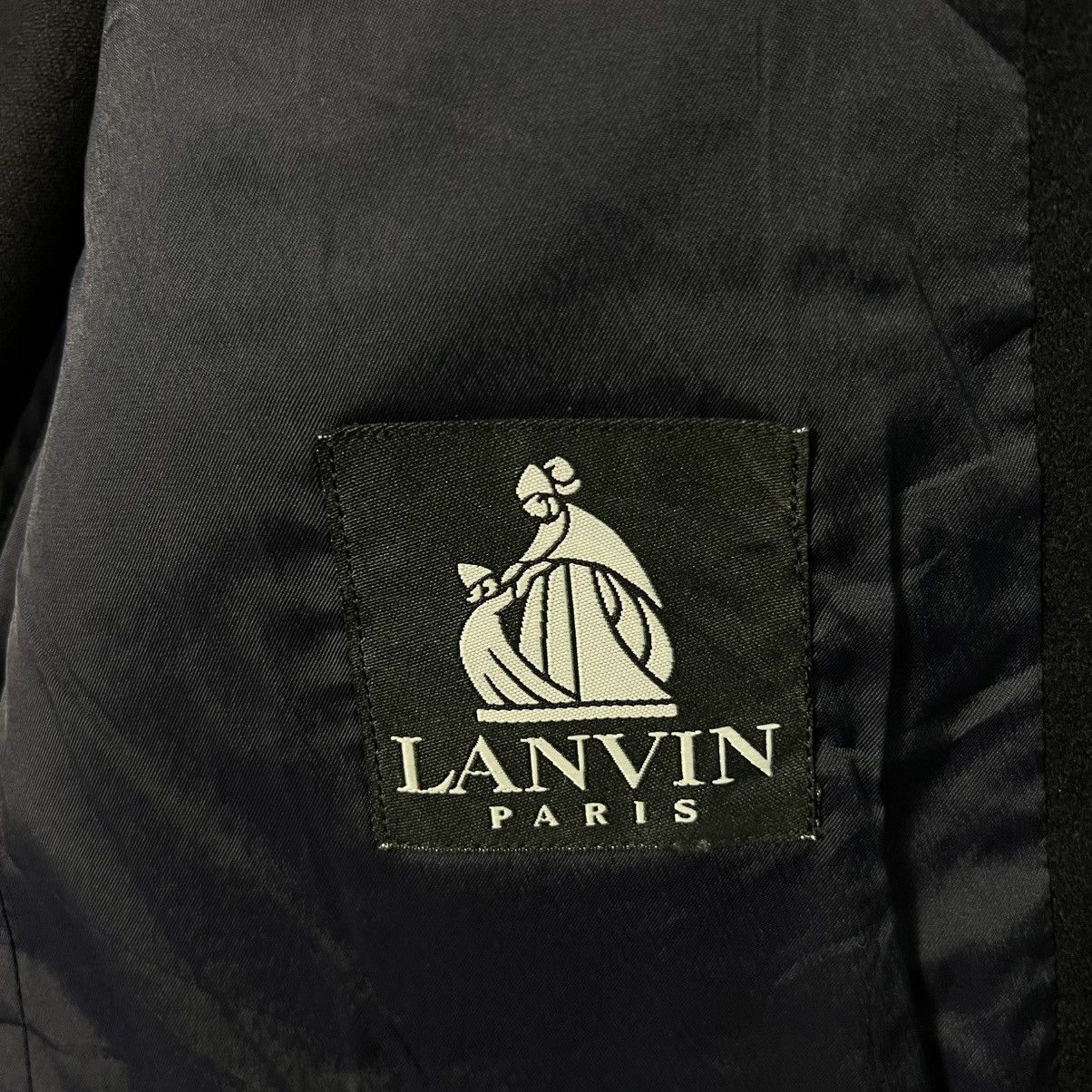 Lanvin LANVIN PARIS Double Breasted Suit Jacket Blazer #4123-C187 Size 42R - 13 Thumbnail