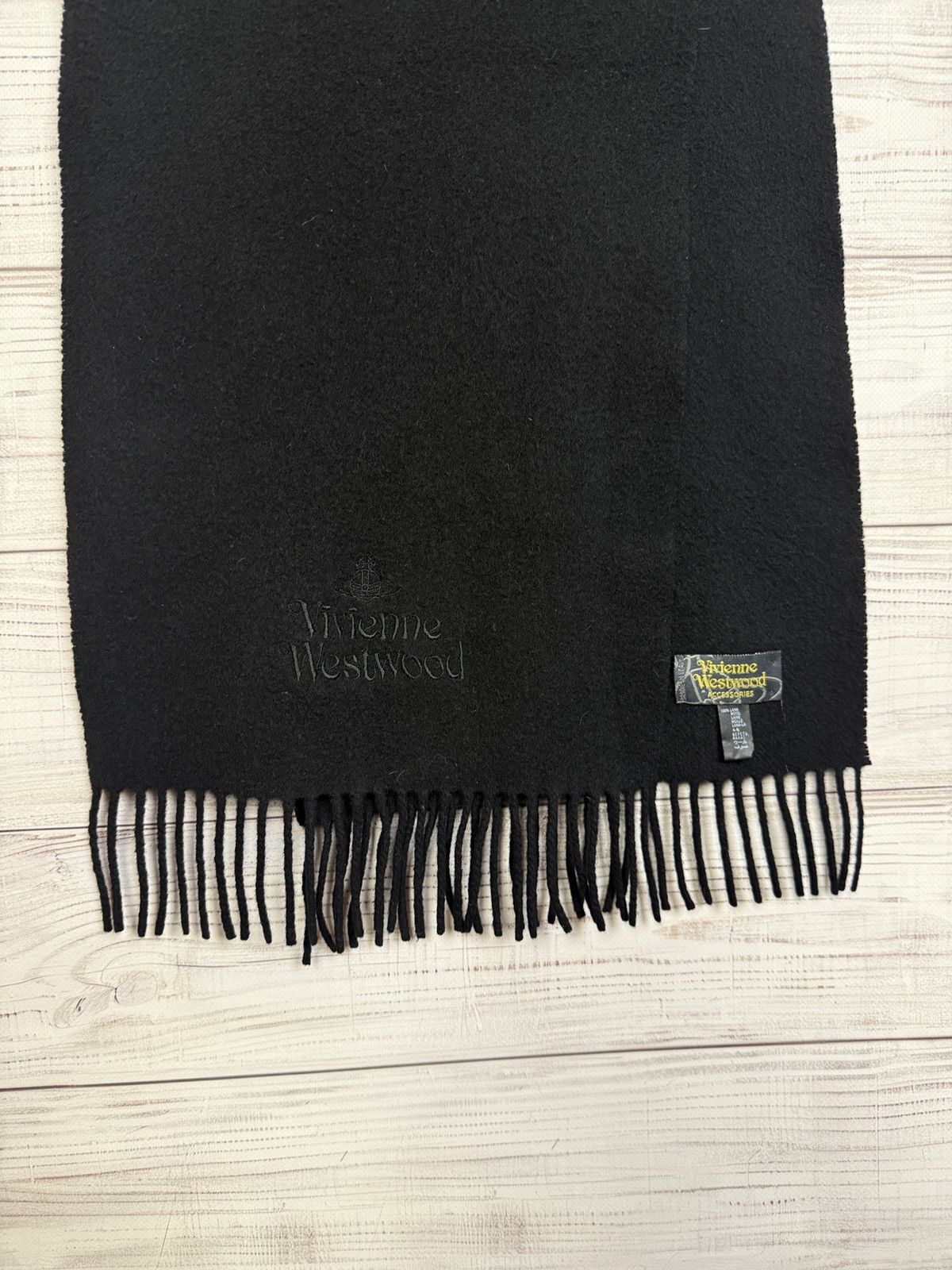 Vivienne Westwood Vivienne Westwood Liuxury Wool scarf Size ONE SIZE - 3 Thumbnail