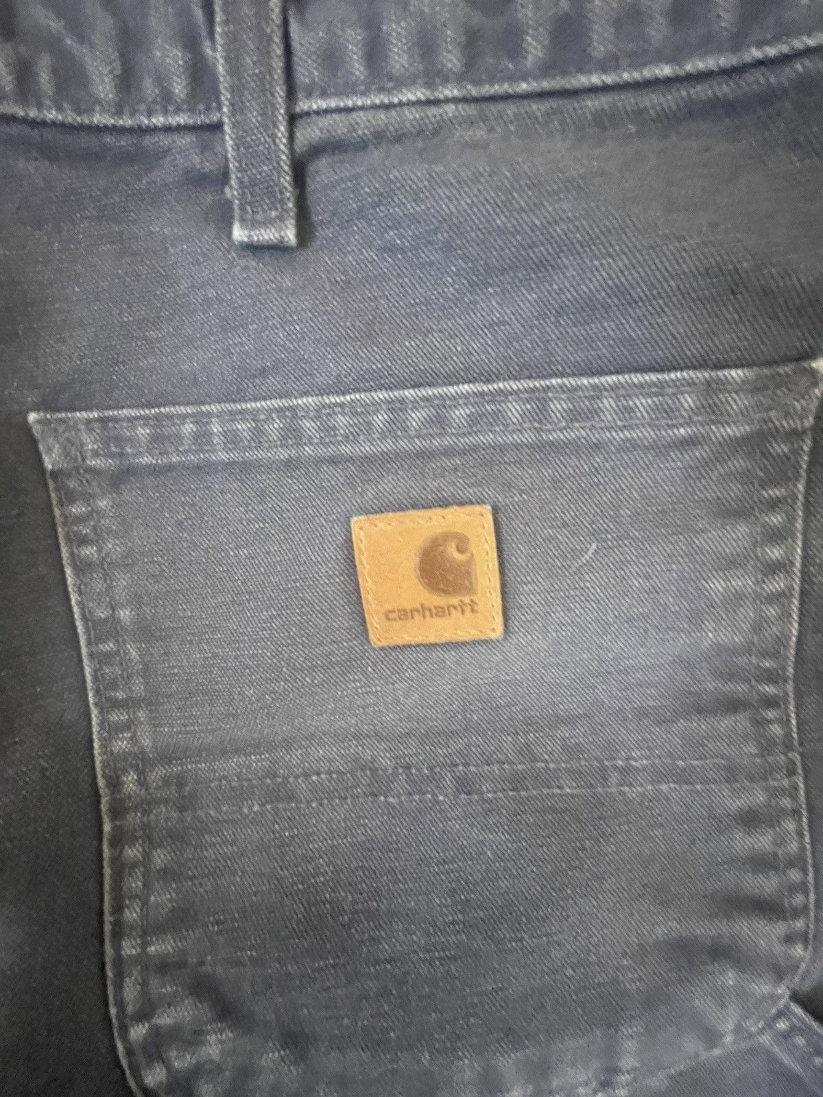 Carhartt × Vintage Navy Carhartt Carpenter Pants Size US 36 / EU 52 - 3 Thumbnail