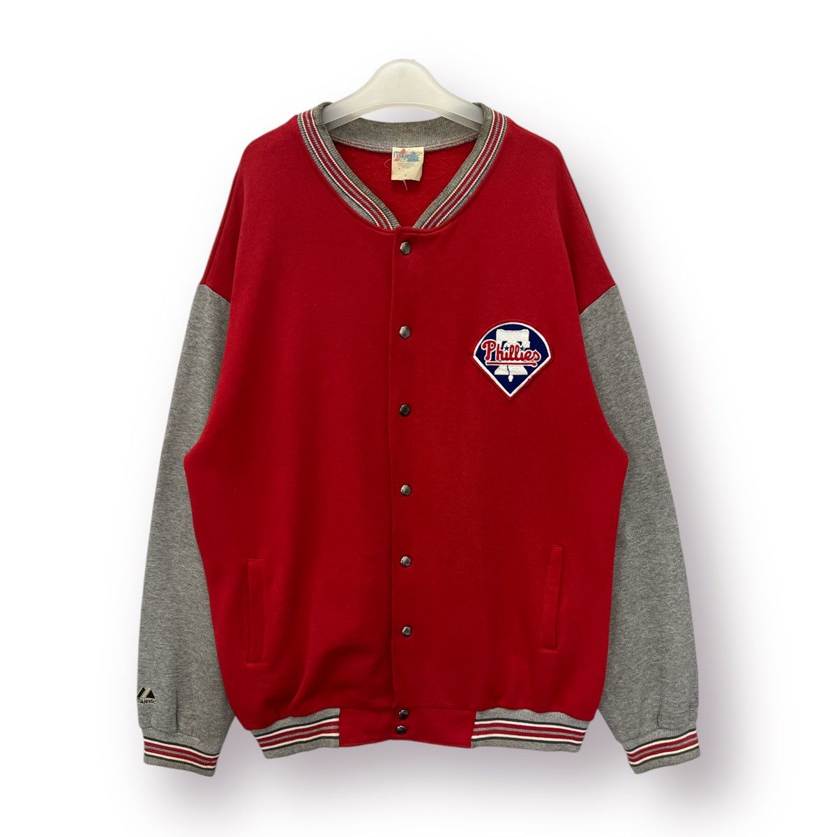 NFL 🔥 Vintage 80's Phillies NFL Teams Varsity Sweat Jacket - XL Size US M / EU 48-50 / 2 - 1 Thumbnail