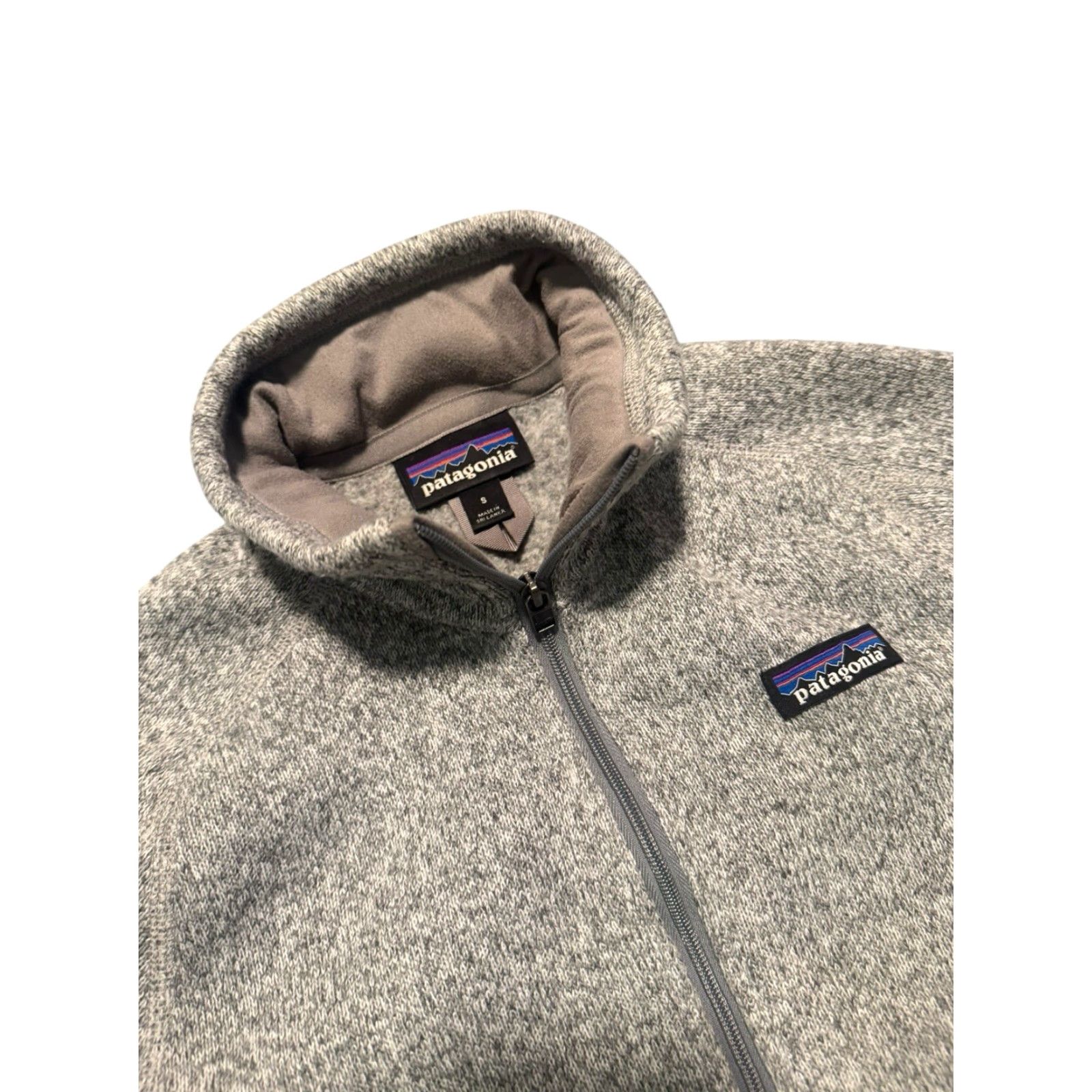 Patagonia Patagonia Better Sweater Womens Small Gray 1/4 Zip Fleece Jacket Sweatshirt EUC Size S / US 4 / IT 40 - 4 Thumbnail