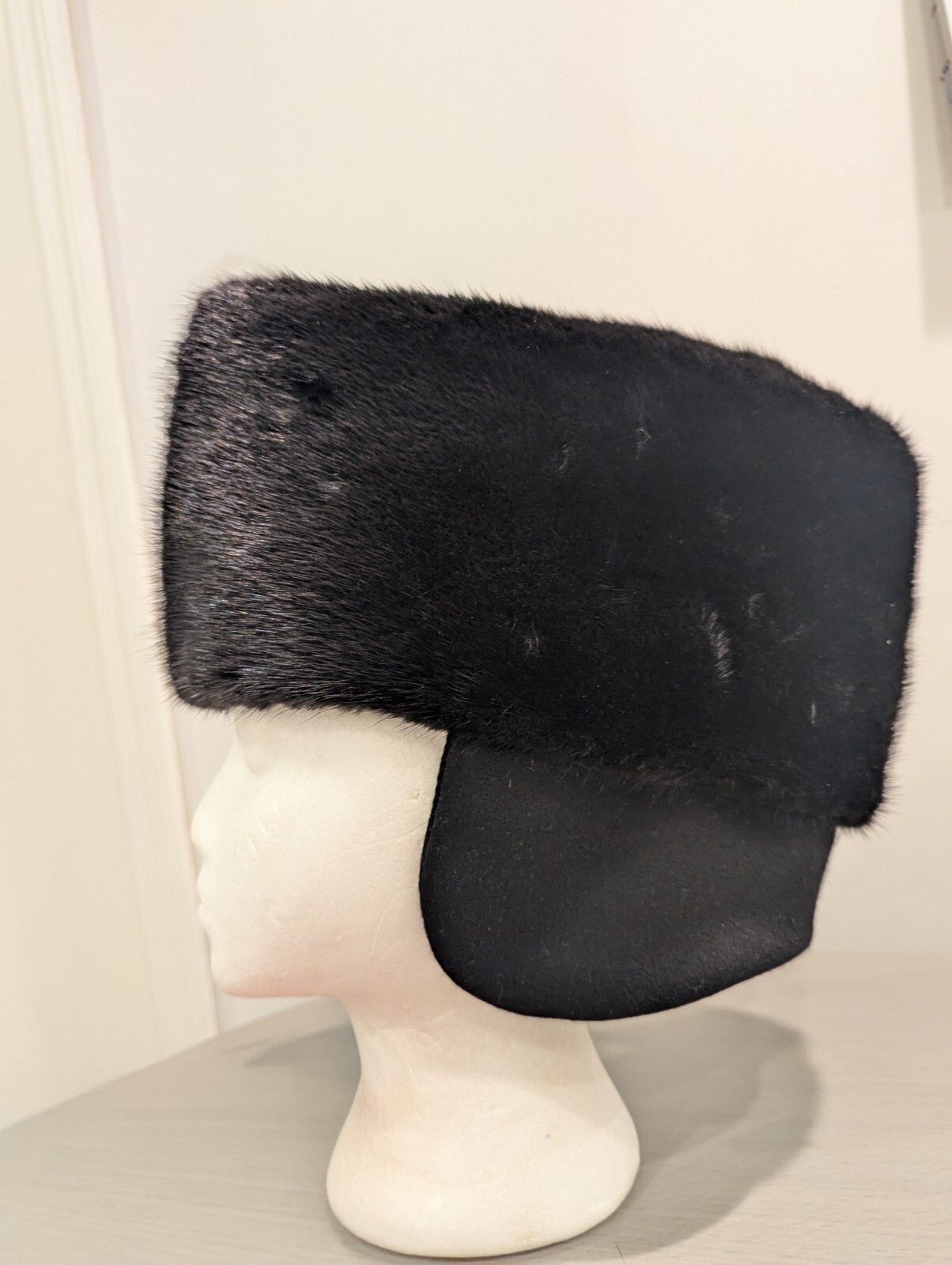 Other Real Mink Fur Hat w/ Ear Flaps – Luxury (Ushanka / Cossack) Size ONE SIZE - 3 Thumbnail