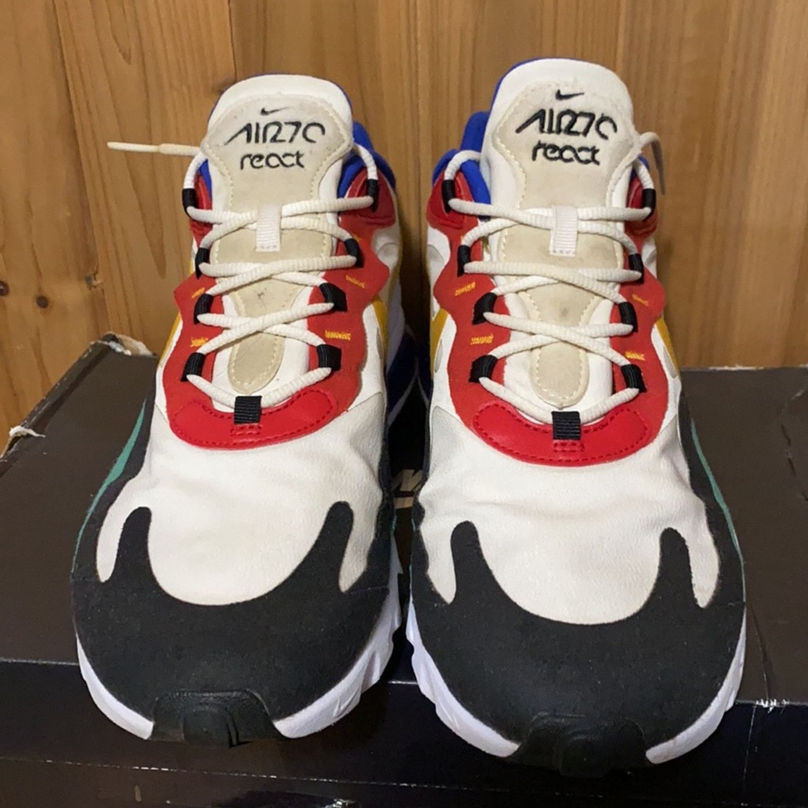 Nike Nike Air Max 270 React Bauhaus Size US 10.5 / EU 43-44 - 5 Thumbnail