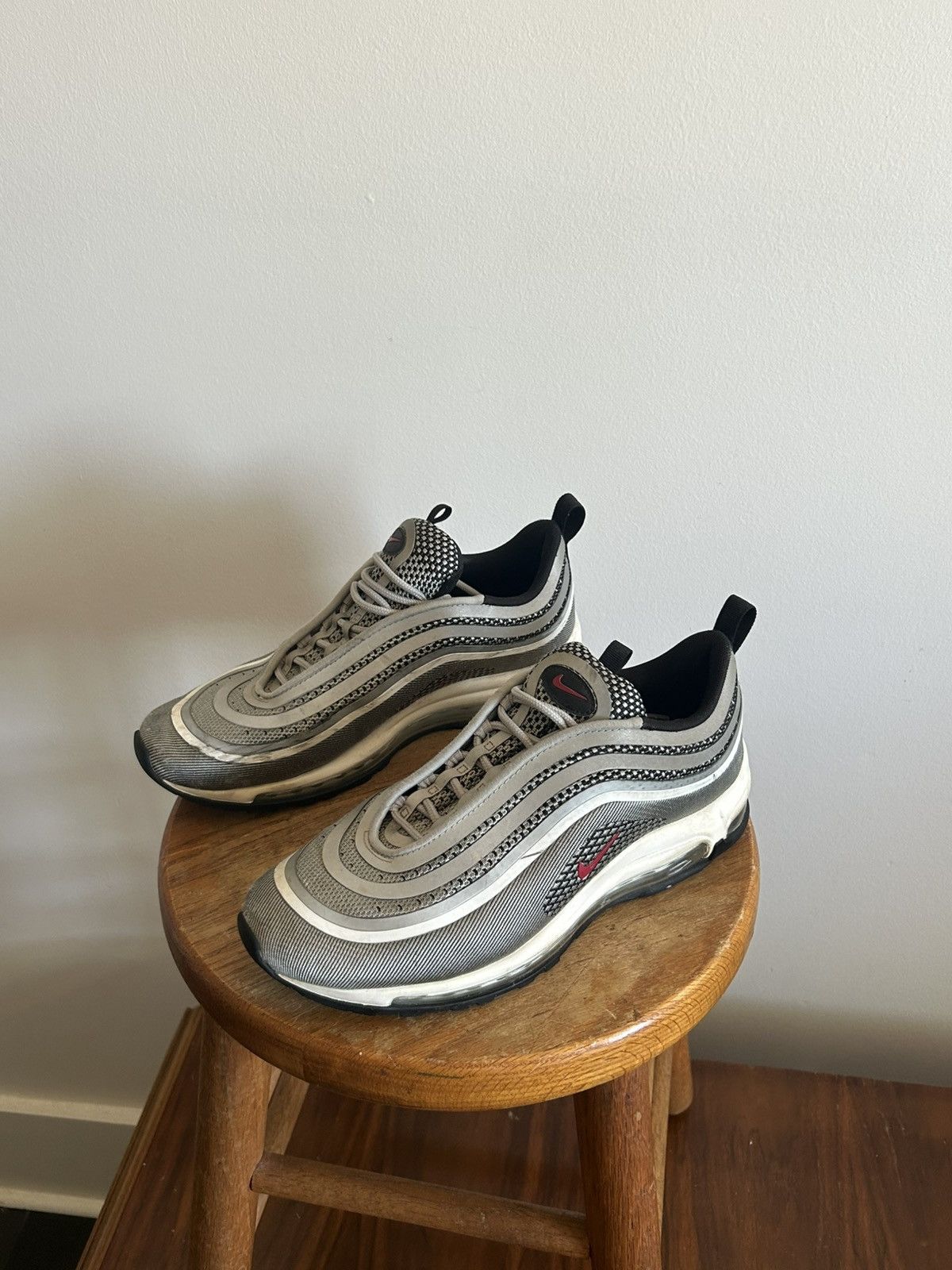 Nike Nike Air Max 97 Ultra '17 Silver Bullet Size US 8 / EU 41 - 1 Thumbnail