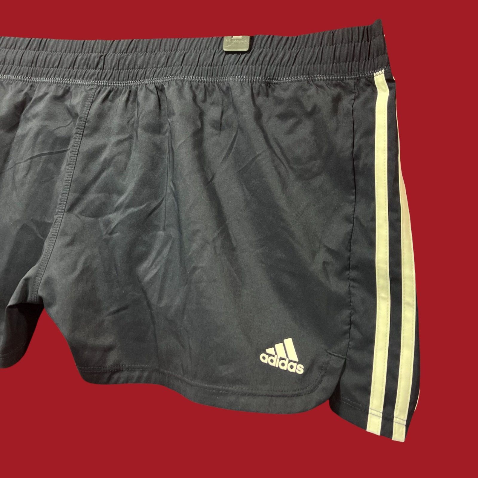 Adidas Adidas-Women's Pacer 3 Stripes Moisture Wicking Elastic Wais Size 42" / US 20 - 17 Thumbnail