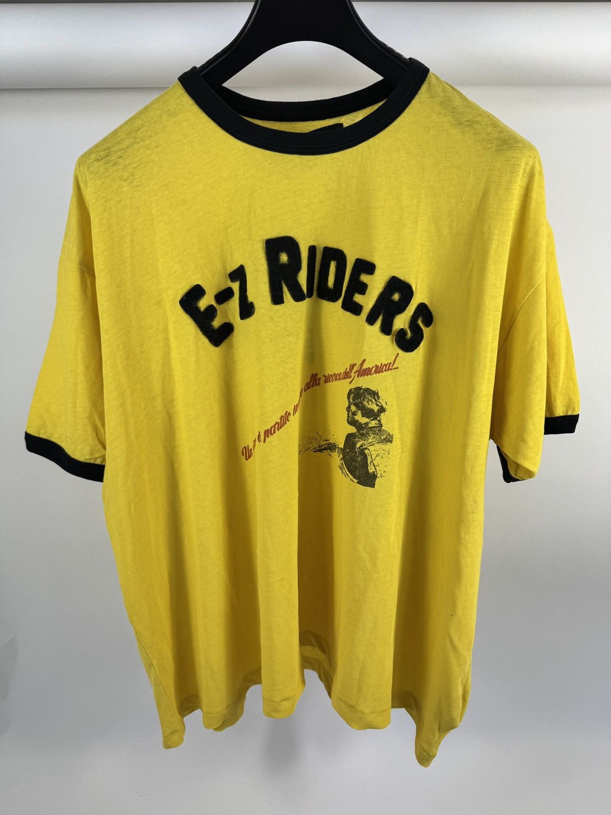 Paly Hollywood EZ RIDERS RINGER OVERSIZED TEE Size US XL / EU 56 / 4 - 2 Thumbnail