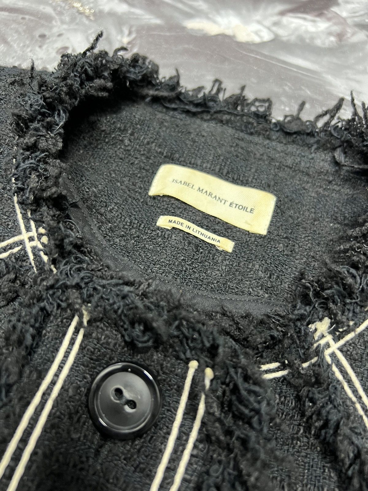 Isabel Marant × Vintage ‼️LAST DROP‼️ Isabel Marant Chanel tweed style Button Jacket Size S / US 4 / IT 40 - 5 Thumbnail