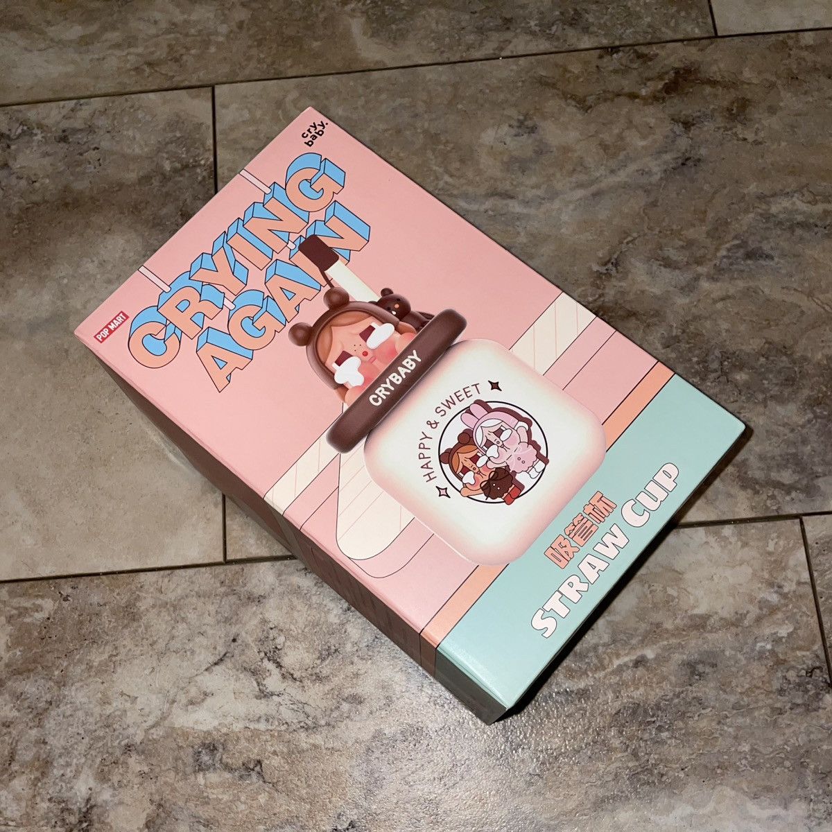 POP MART Pop Mart CRYBABY Crying Again Series-Straw Cup Size ONE SIZE - 1 Thumbnail