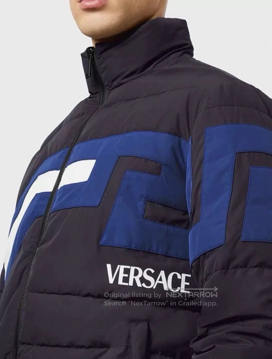 Versace Versace Stand Collar Reversible Padded Jacket. Size US M / EU 48-50 / 2 - 8 Thumbnail