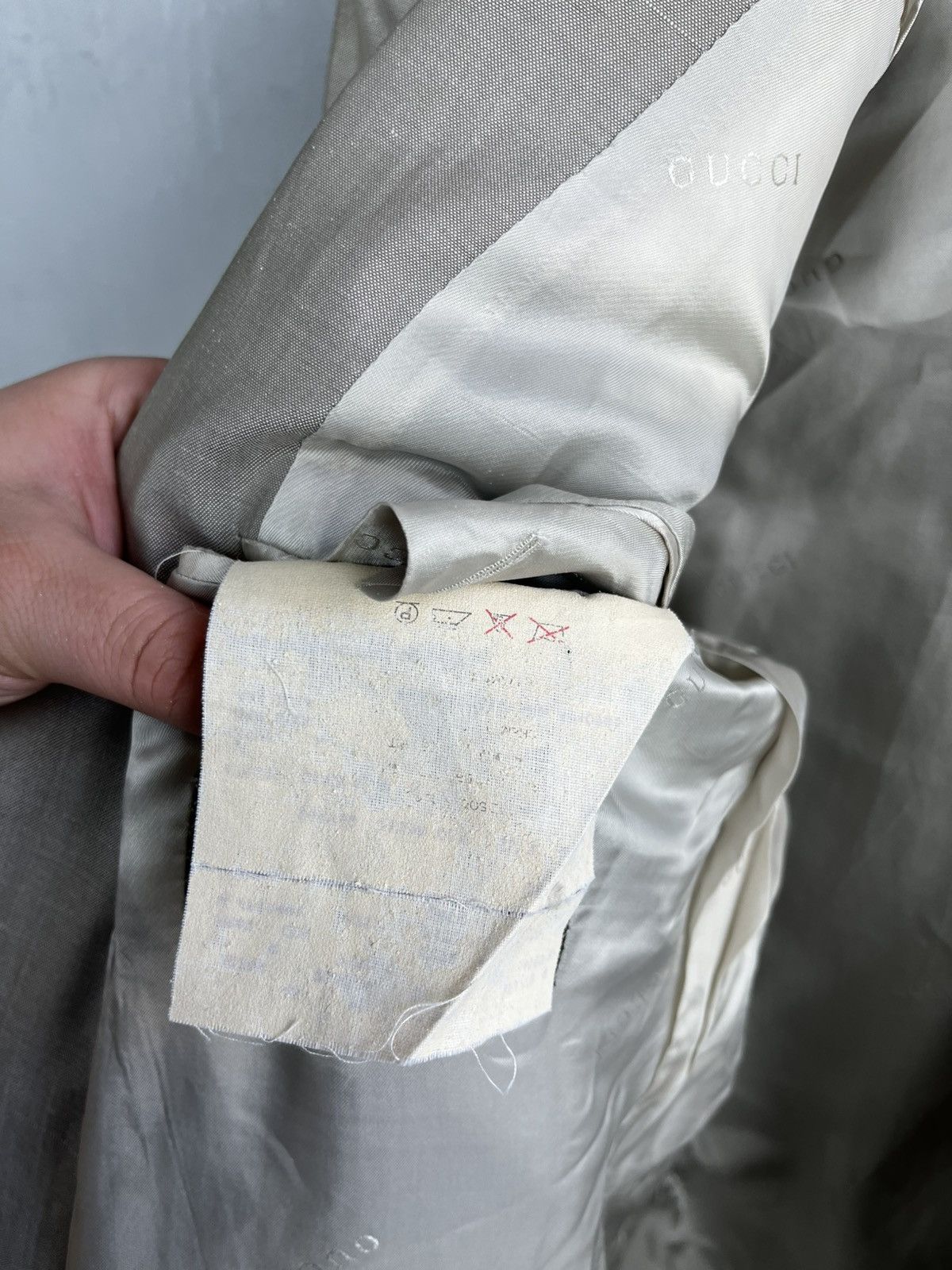 Gucci × Vintage Gucci blazer jacket vintage 90s Size 52R - 25 Thumbnail