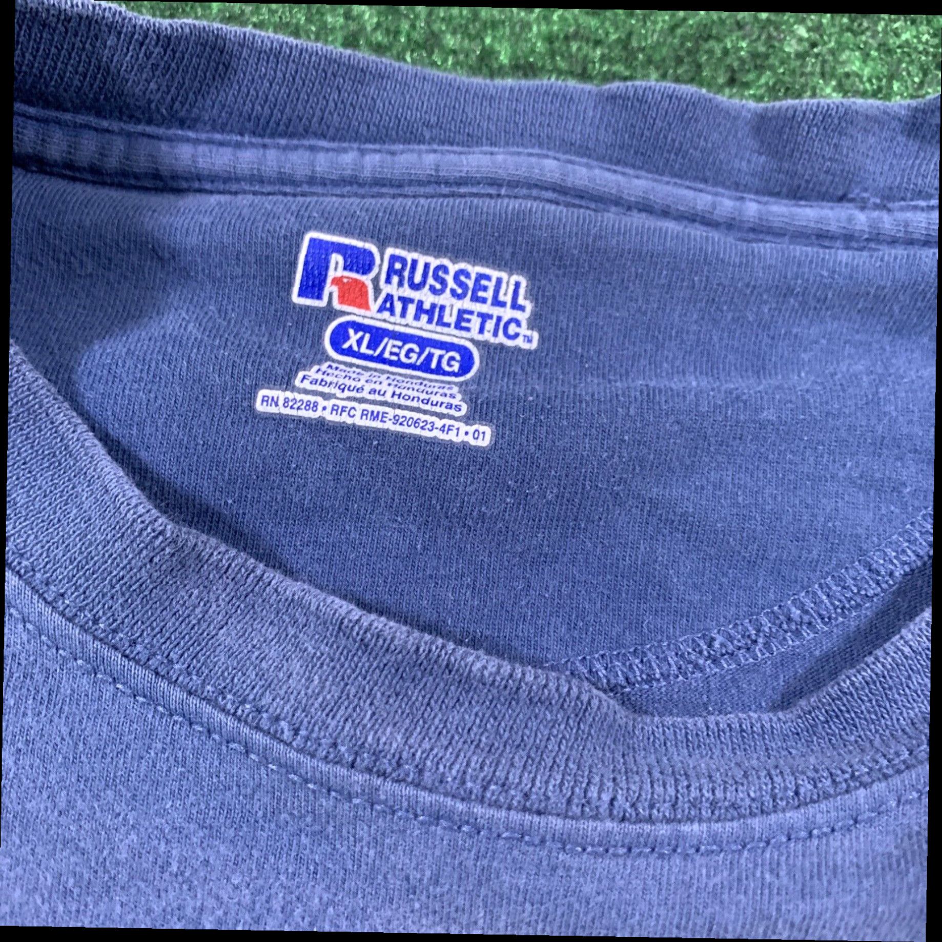 Russell Athletic Russell Athletic Blue longsleeve T shirt Size XL Crew Neck Pocket Size US XL / EU 56 / 4 - 4 Thumbnail