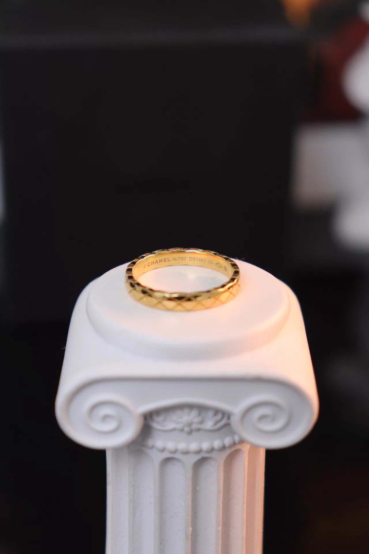 Chanel Chanel Coco Crush 18K Gold Ring 55 Box & 23.06 Card Size ONE SIZE - 4 Thumbnail