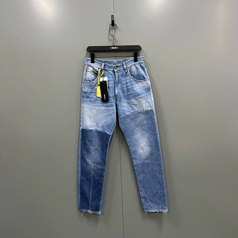 Gucci Gucci Blue stitched jeans 2501-Nextarrow Size US 30 / EU 46 - 1 Thumbnail