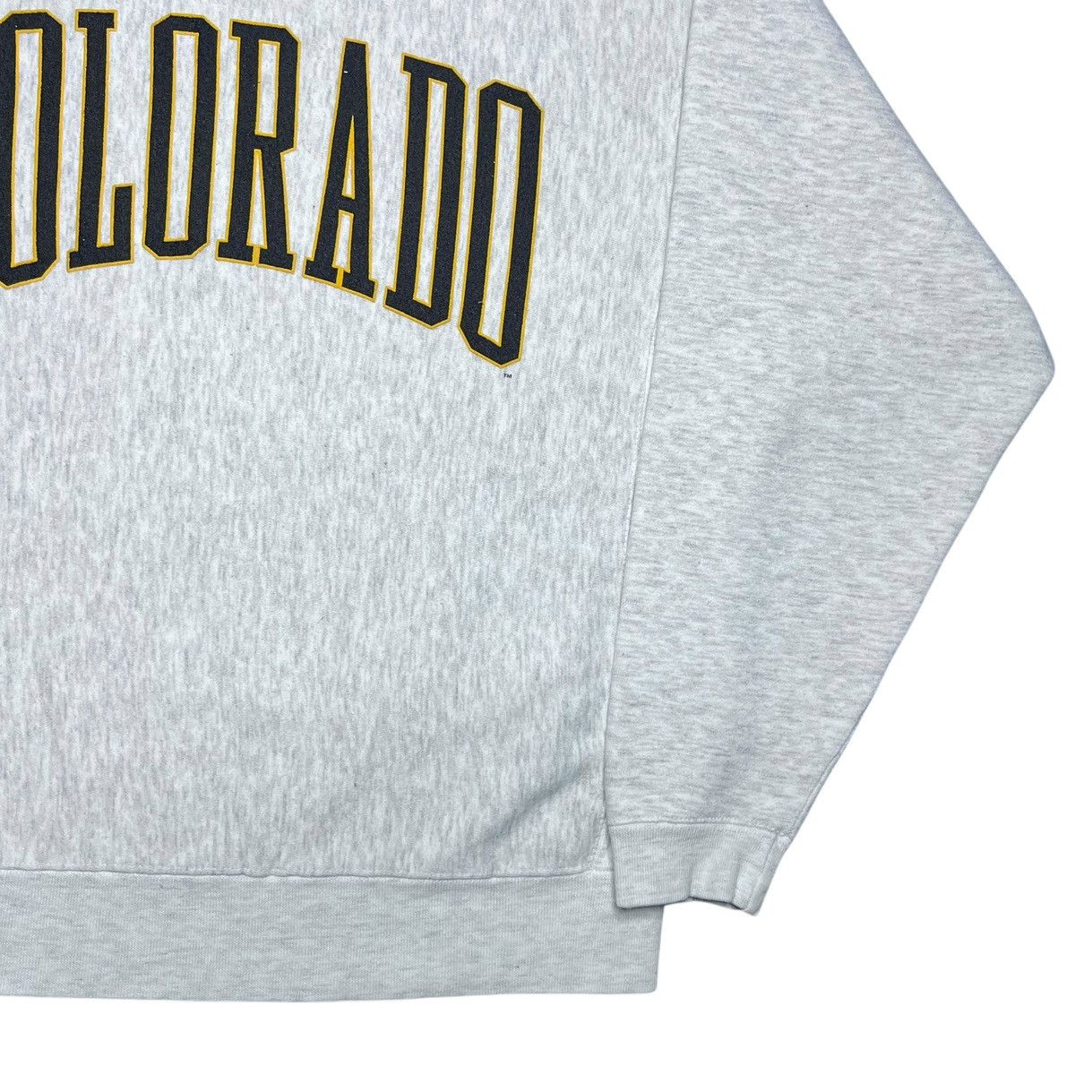 NCAA 1990s NCAA Colorado Buffaloes Galt Sand Arch Logo Sweatshirt Size US L / EU 52-54 / 3 - 15 Thumbnail