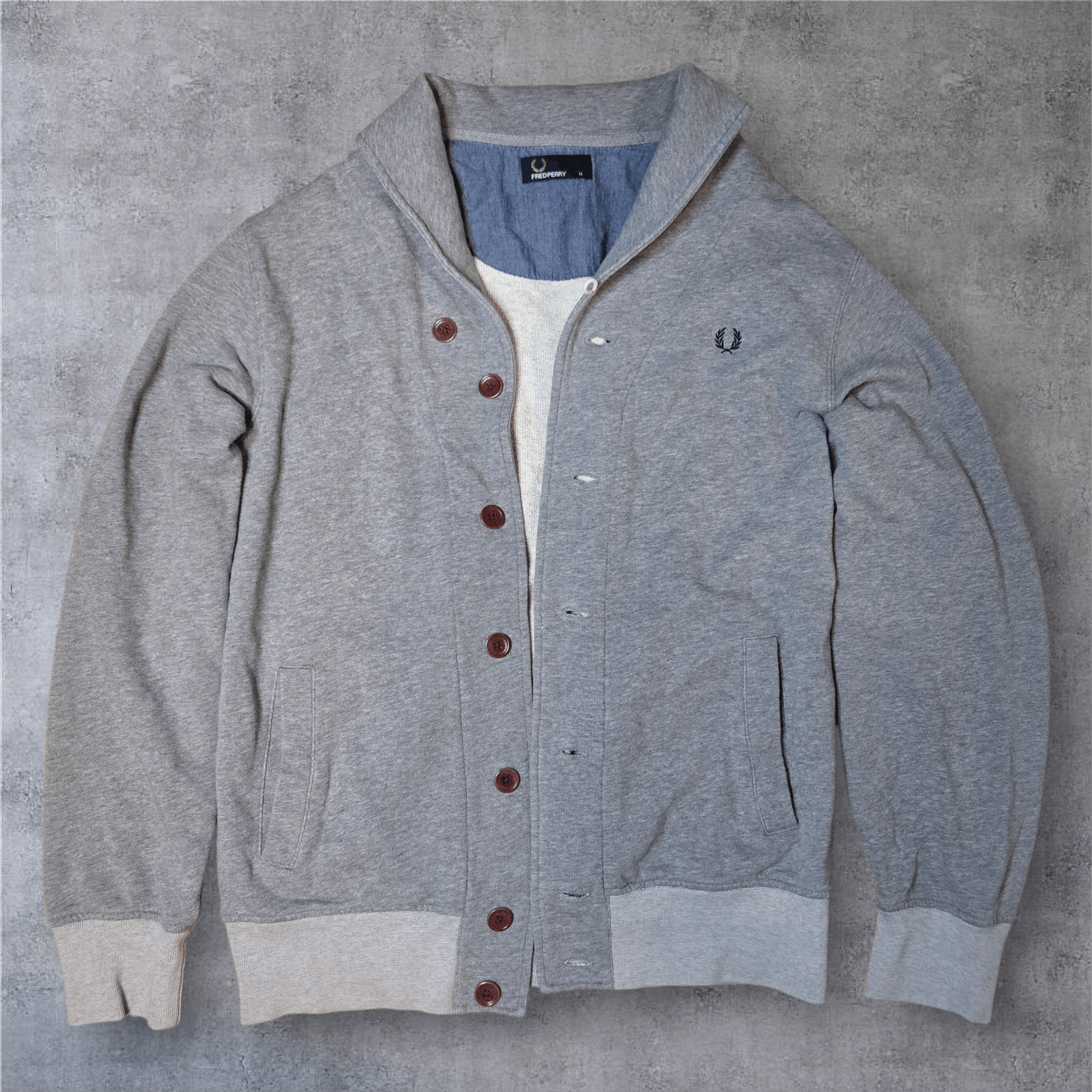 Fred Perry Fred Perry Cotton Cardigan Size US M / EU 48-50 / 2 - 1 Thumbnail