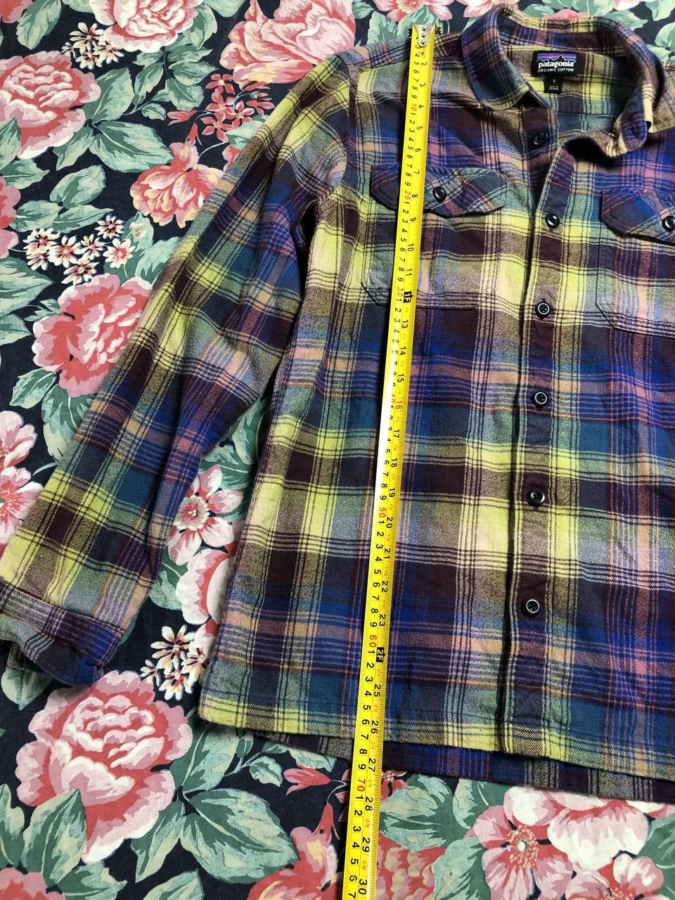 Patagonia × Vintage Patagonia Cotton Plaid Button Up Long Sleeve Shirt Size US S / EU 44-46 / 1 - 11 Thumbnail