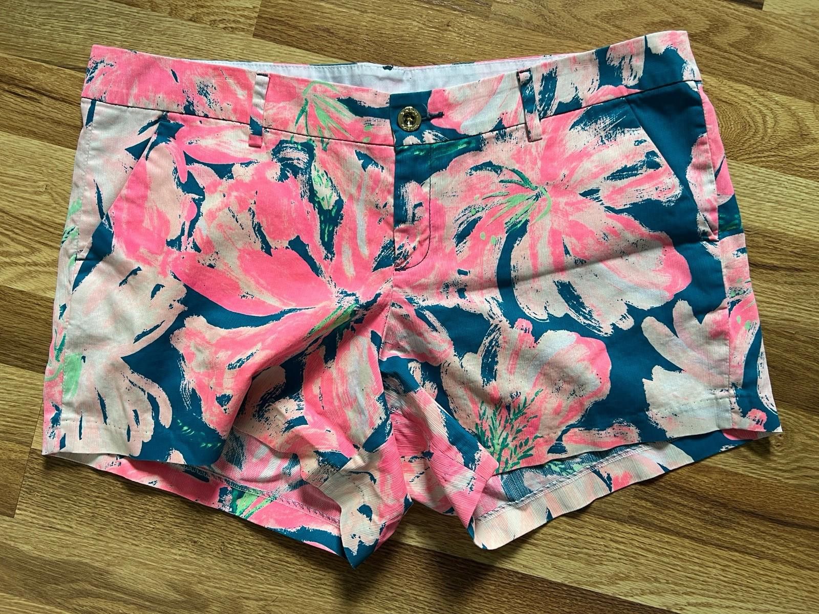 Designer Lot Of 3 Lilly Pulitzer Women's Multicolor Shorts Size 16 XL Size 38" / US 16 / IT 52 - 6 Thumbnail