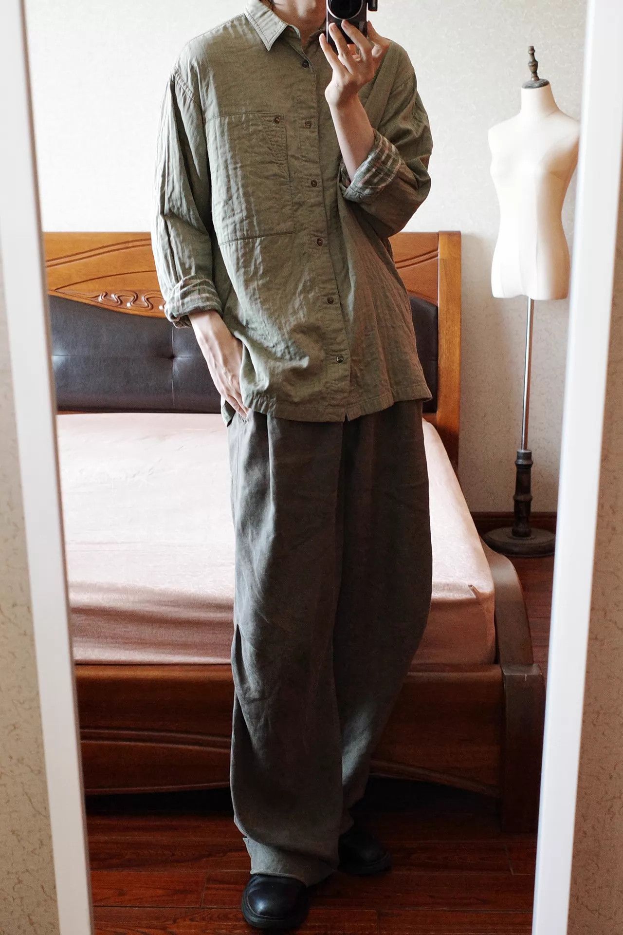 Issey Miyake Issey Miyake 90s Stitched Vintage Cotton Shirt Size US L / EU 52-54 / 3 - 8 Thumbnail