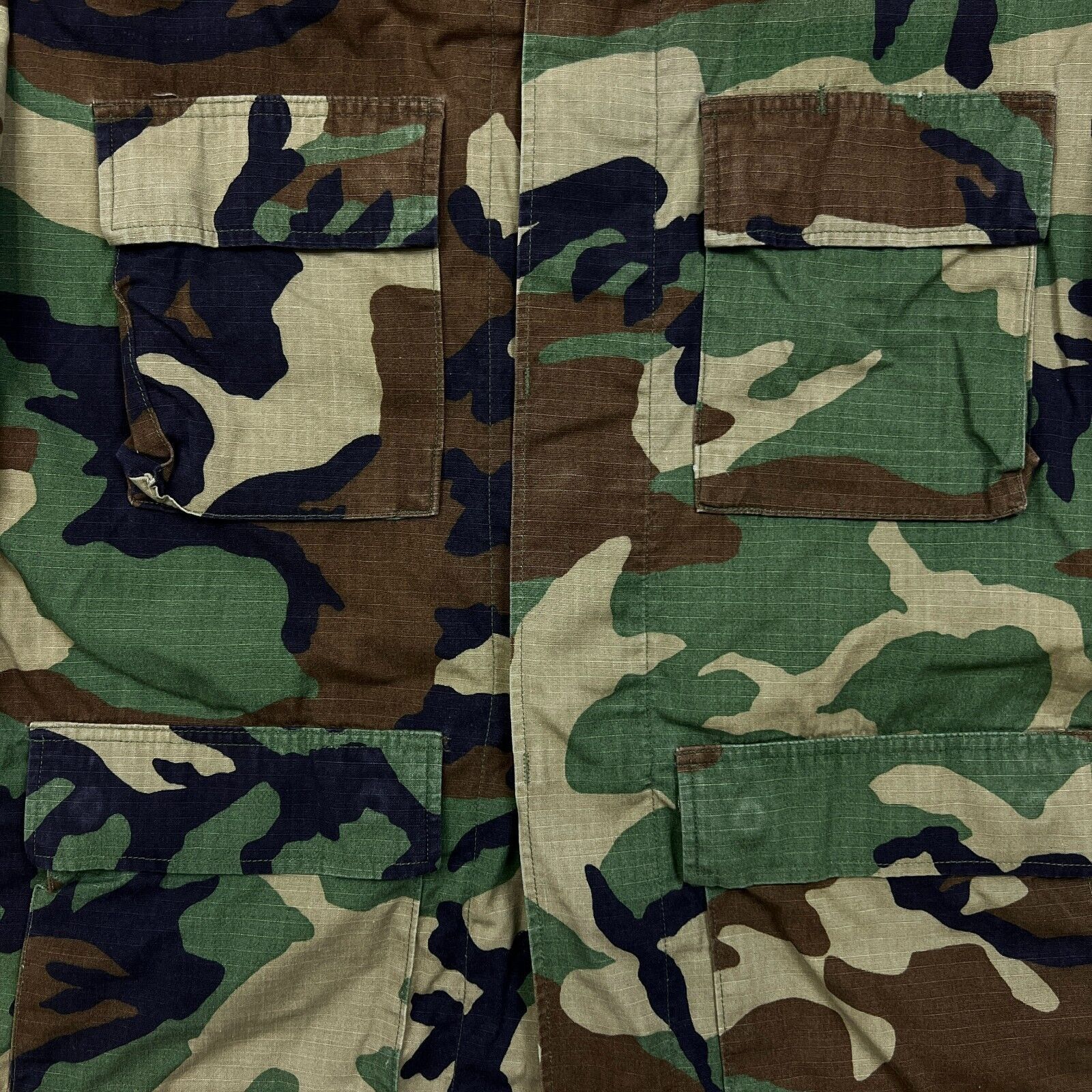 Vintage VTG Army Jacket Small US Military Woodland Camo Combat Coat Size US S / EU 44-46 / 1 - 2 Thumbnail