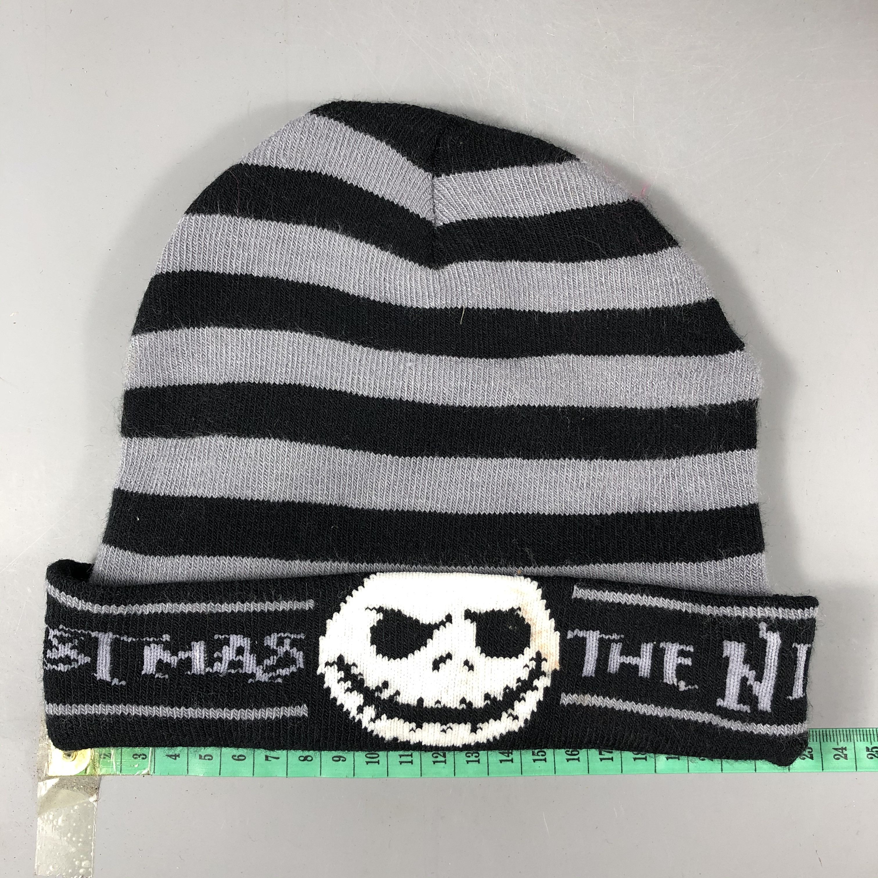 Disney × Japanese Brand Disney Nightmare before Christmas Beanie Snowcap Hat Size ONE SIZE - 3 Thumbnail