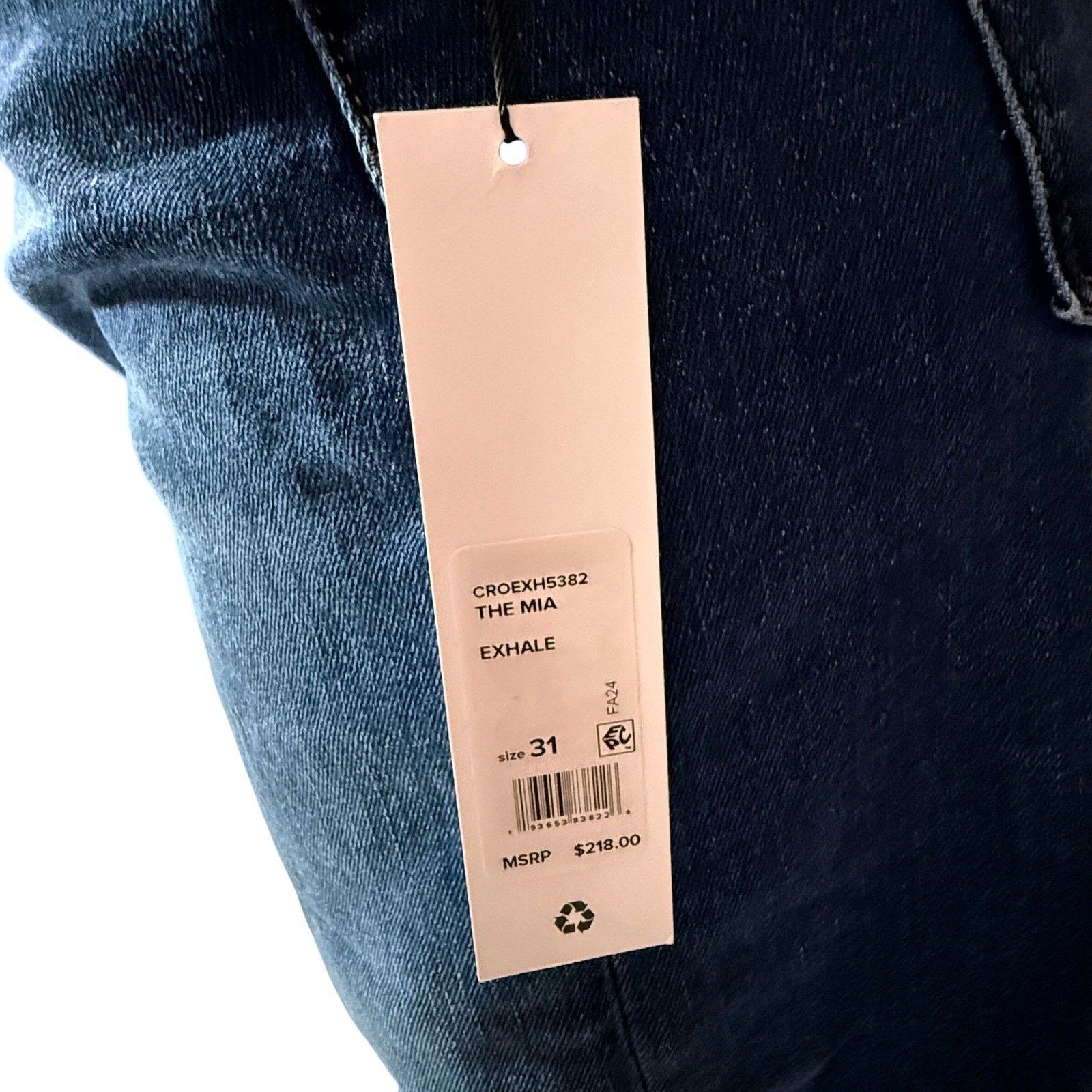 Joe's Joes Jeans The Mia Petite Wide Leg High Rise Jeans Size 31 Size 31" - 10 Thumbnail