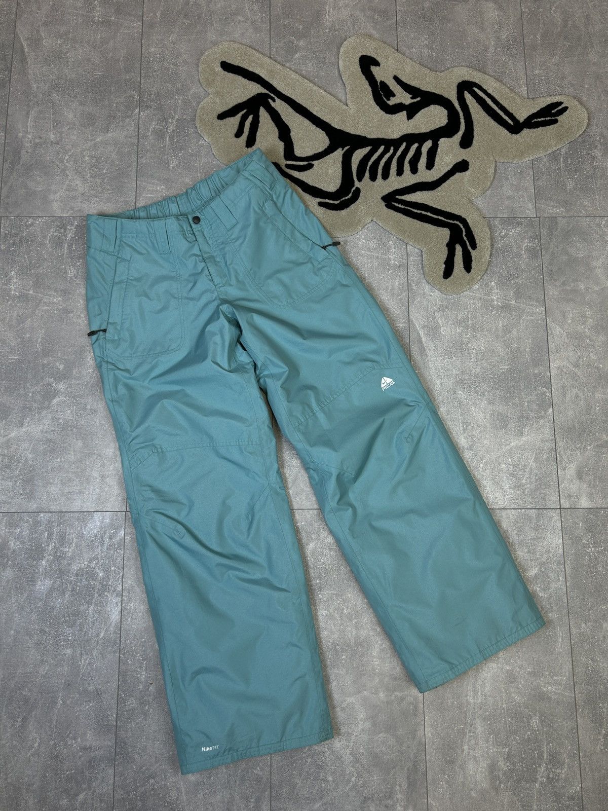 Nike × Nike ACG × Vintage Mens Vintage Nike ACG ski pants size S cargo streetwear y2k Size 27" / US 4 / IT 40 - 17 Thumbnail