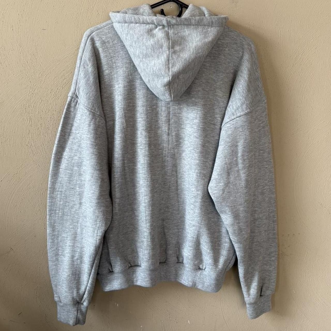 Other Vintage 90s Grand Banks Grey Thermal Zip Up Sweatshirt Size US L / EU 52-54 / 3 - 3 Thumbnail