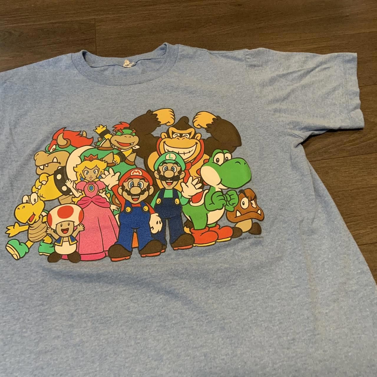 Designer Nintendo Characters T Shirt Mario Luigi Peach Toad Yoshi Size US S / EU 44-46 / 1 - 1 Thumbnail