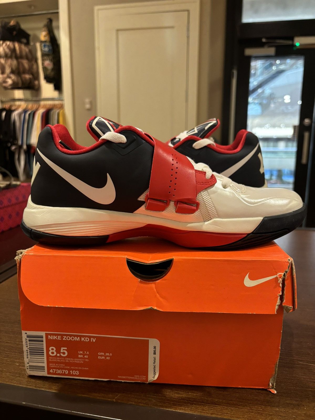 Nike Nike KD IV USA Size US 8.5 / EU 41-42 - 4 Thumbnail