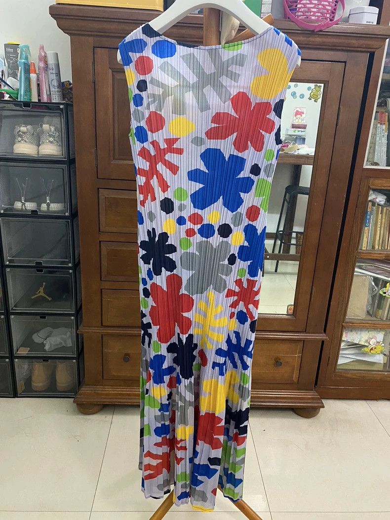 Issey Miyake Issey Miyake printed dress Size L / US 10 / IT 46 - 3 Thumbnail