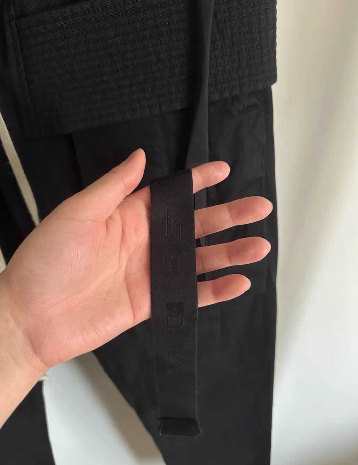 Rick Owens Rick Owens size m Double-ring nylon quilted trousers 2501-N Size US 30 / EU 46 - 4 Thumbnail
