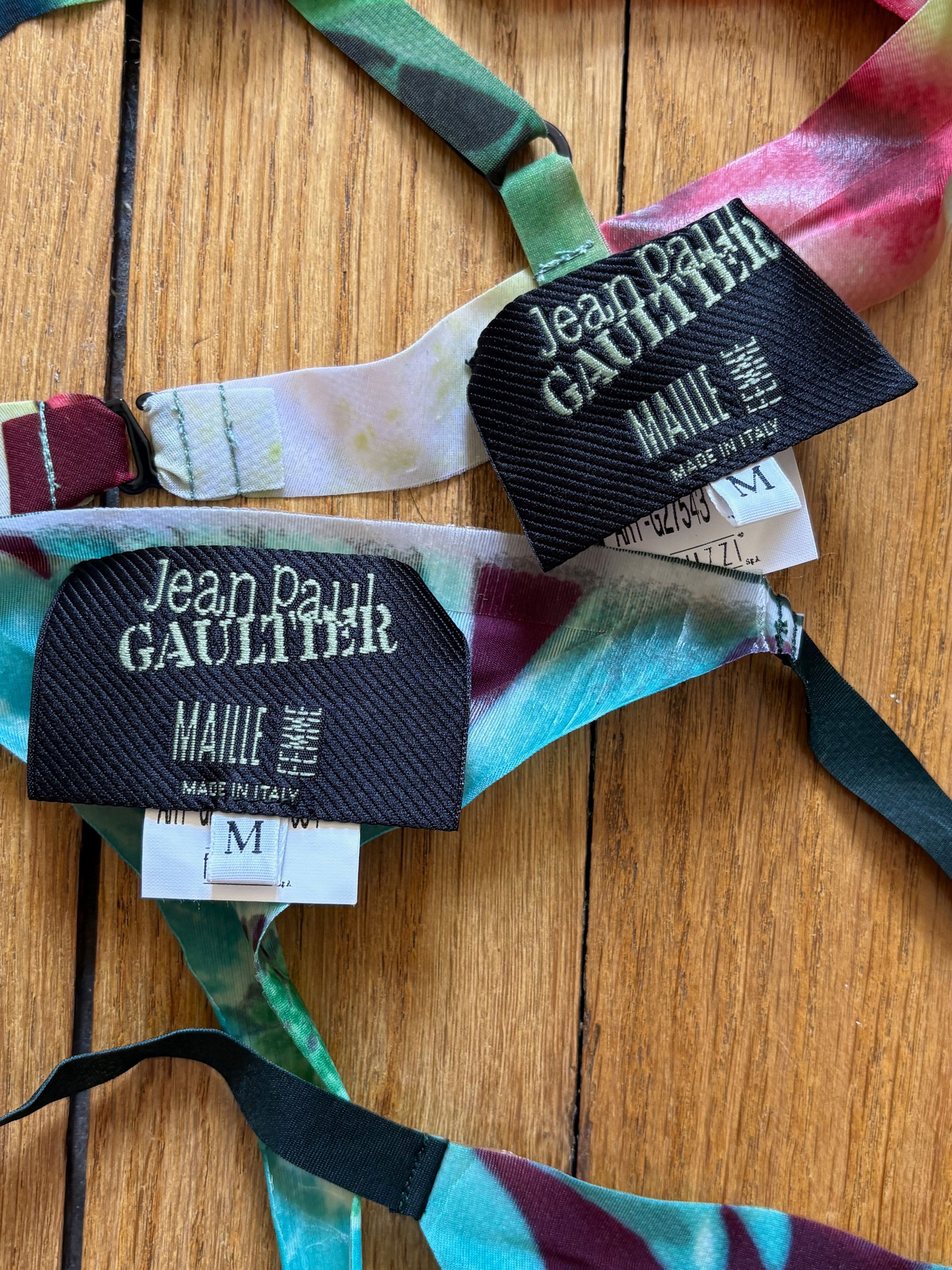 Jean Paul Gaultier Jean Paul Gaultier vintage floral bikini set Size M / US 6-8 / IT 42-44 - 5 Thumbnail