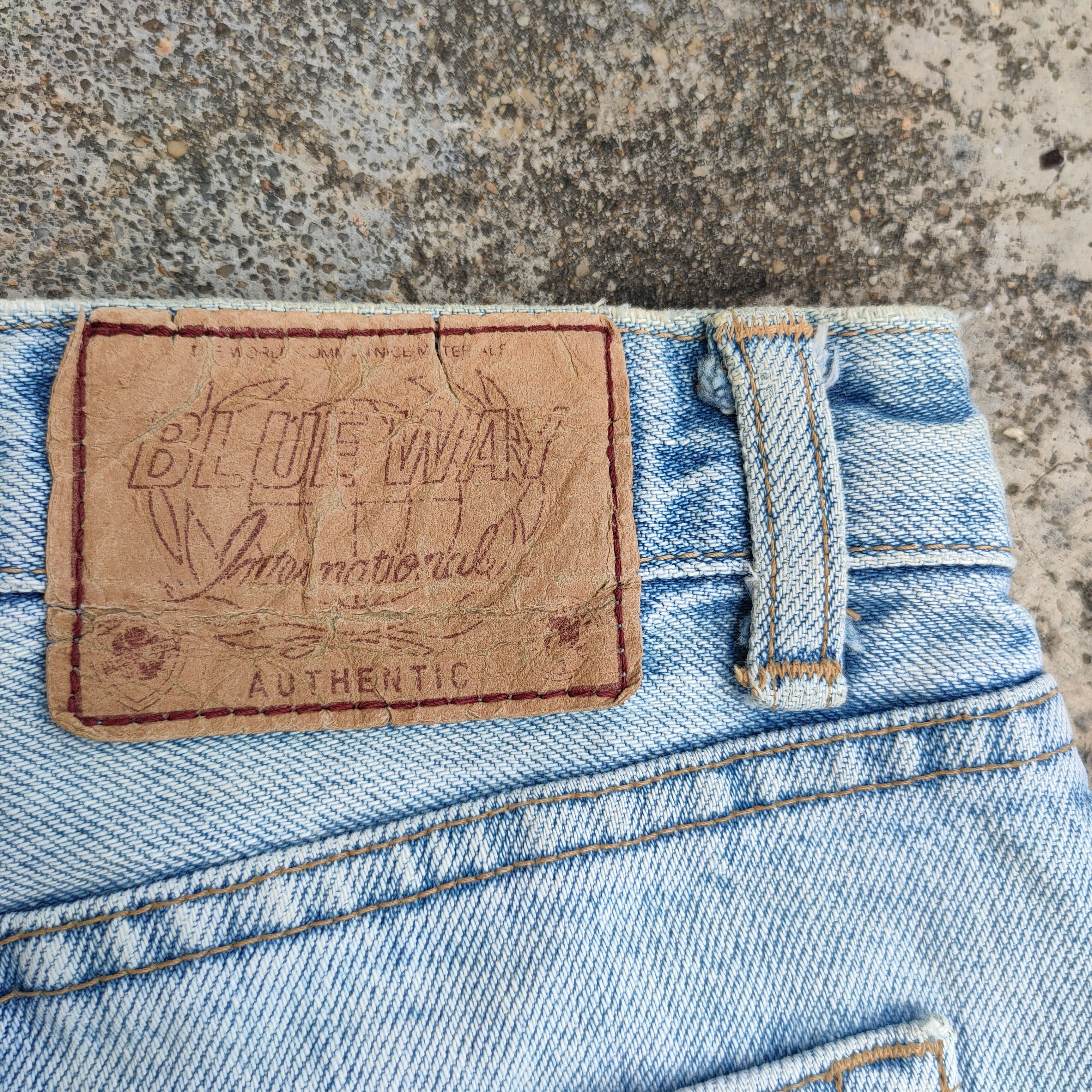 Japan Blue × Jean × Vintage VINTAGE BLUE WAY FADED JEANS DENIM PANTS Size US 26 / EU 42 - 12 Thumbnail