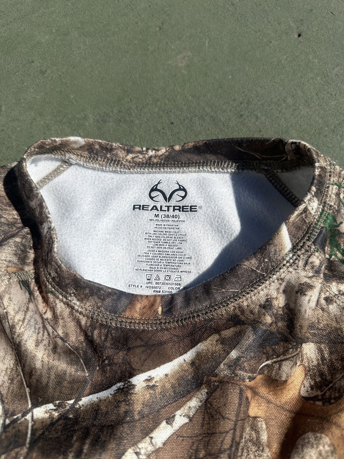 Realtree RealTree Long Sleeve Fleece Lined Size US M / EU 48-50 / 2 - 3 Thumbnail