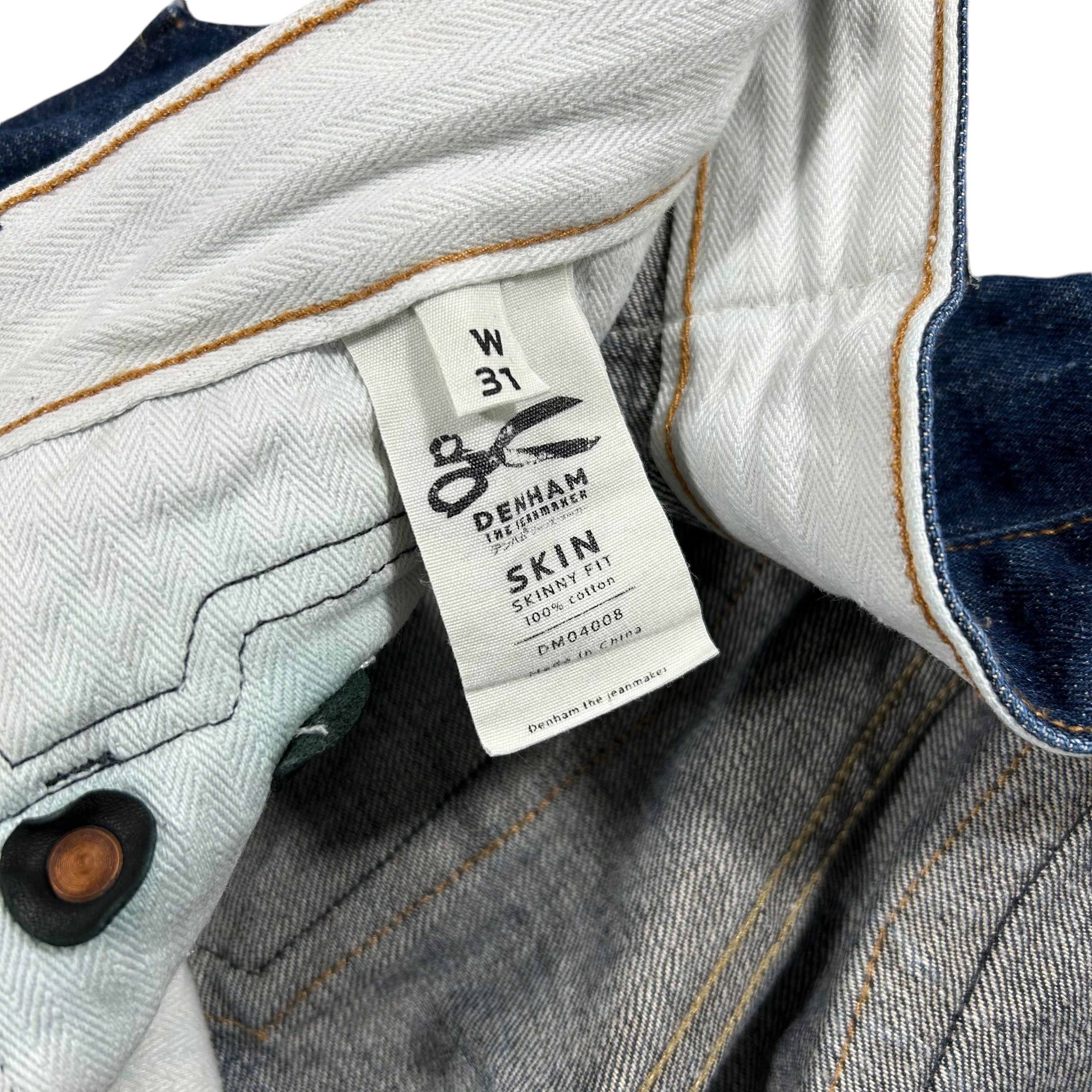 DENHAM Denham Selvedge Skinny Raw Japanese Denim Jeans Size 31 Size US 31 - 10 Thumbnail