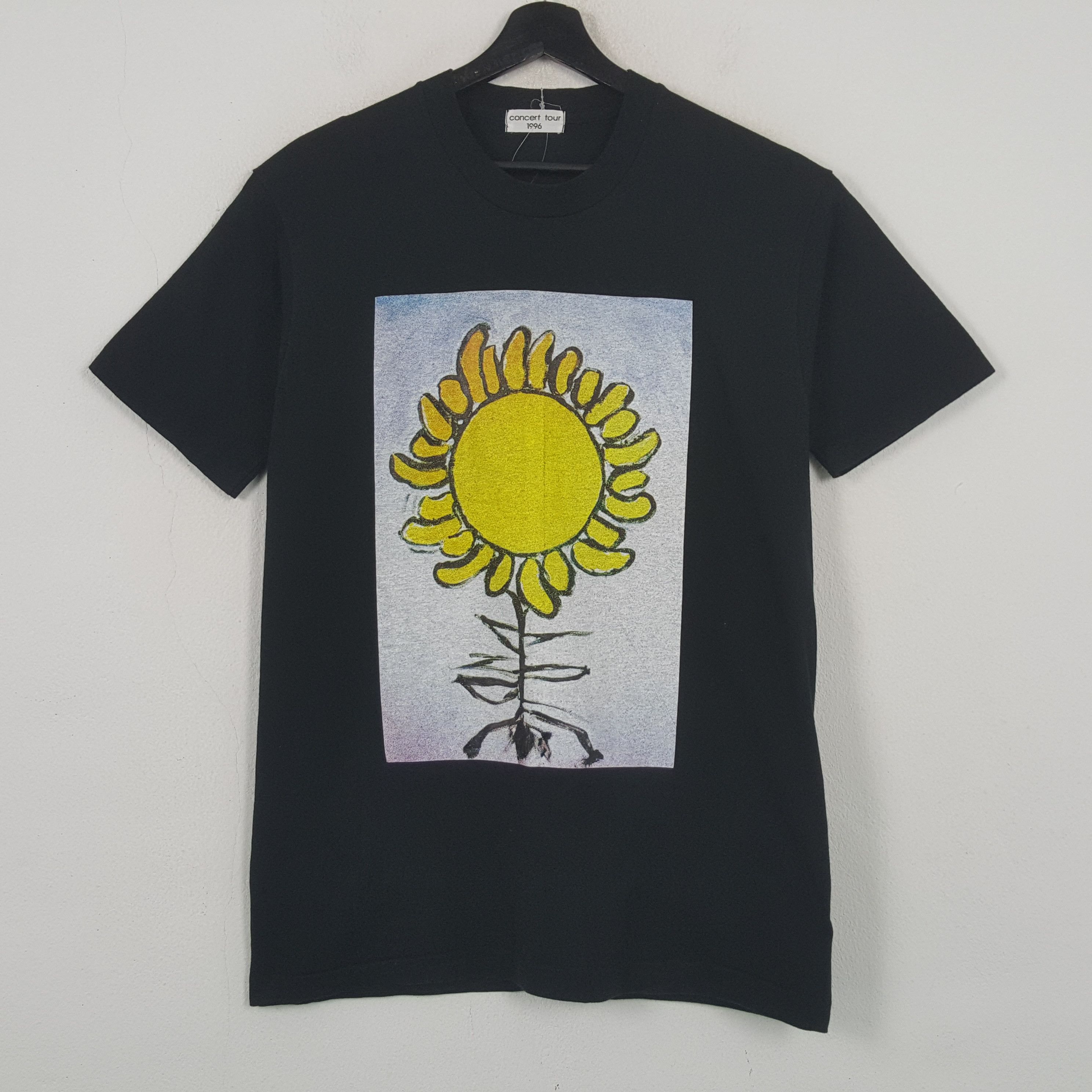Vintage Sun Flower Concert Tour 1996 Tshirt 32 Size US M / EU 48-50 / 2 - 1 Thumbnail