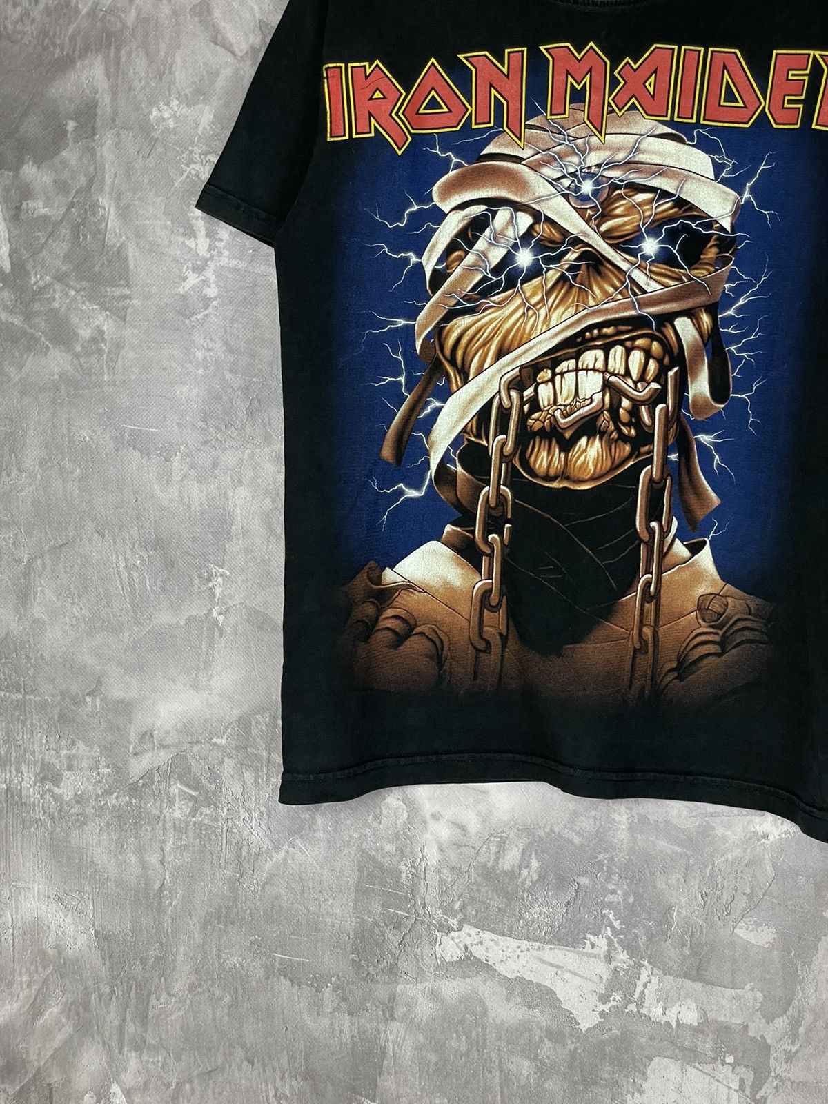 Band Tees × Iron Maiden × Vintage Iron Maiden Killers Vintage Rock Band T-Shirt Tee 90s Size US S / EU 44-46 / 1 - 6 Thumbnail