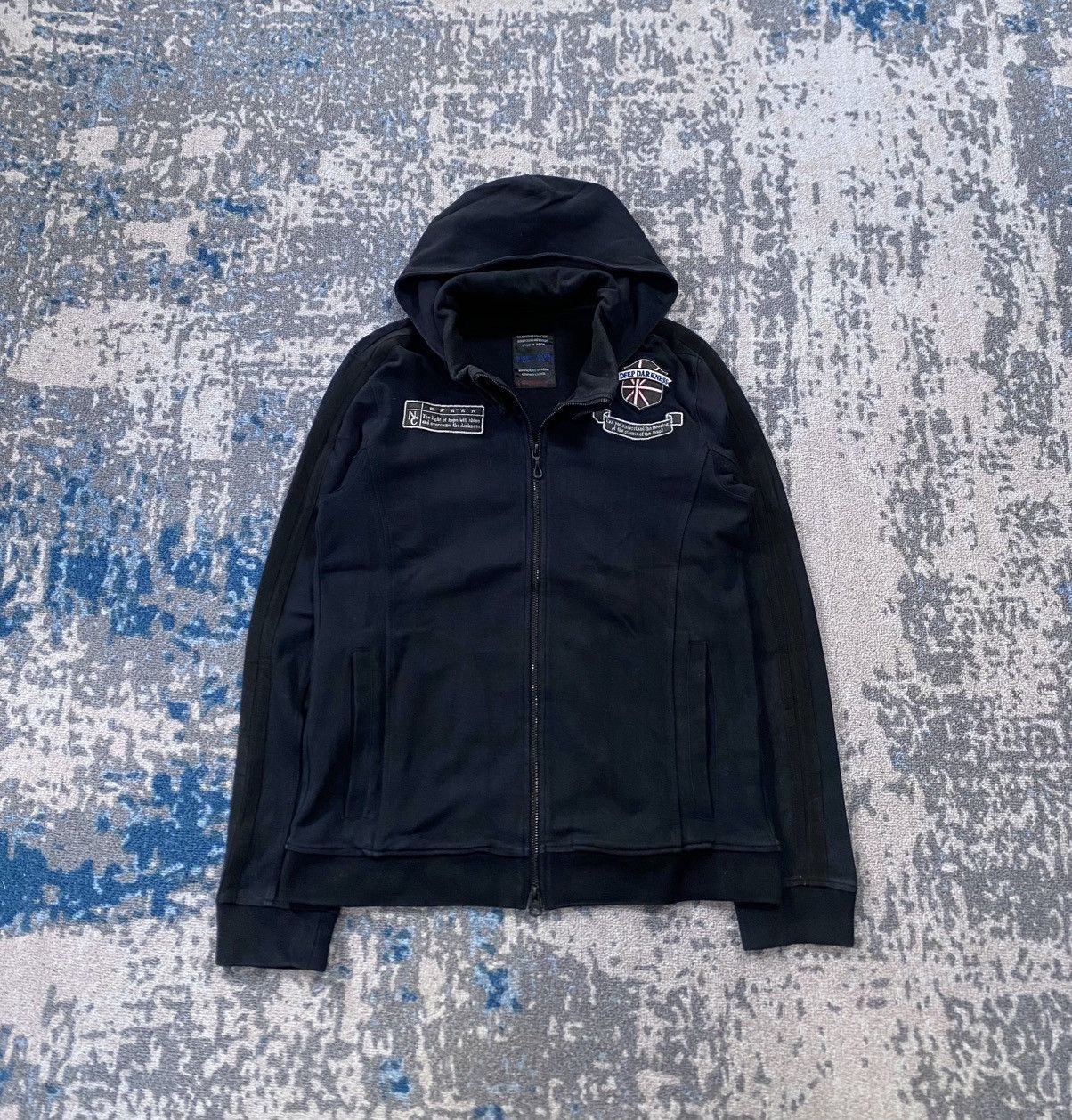 Nicole Club Nicole club for men double zipper pacth hoodie Size US M / EU 48-50 / 2 - 1 Thumbnail