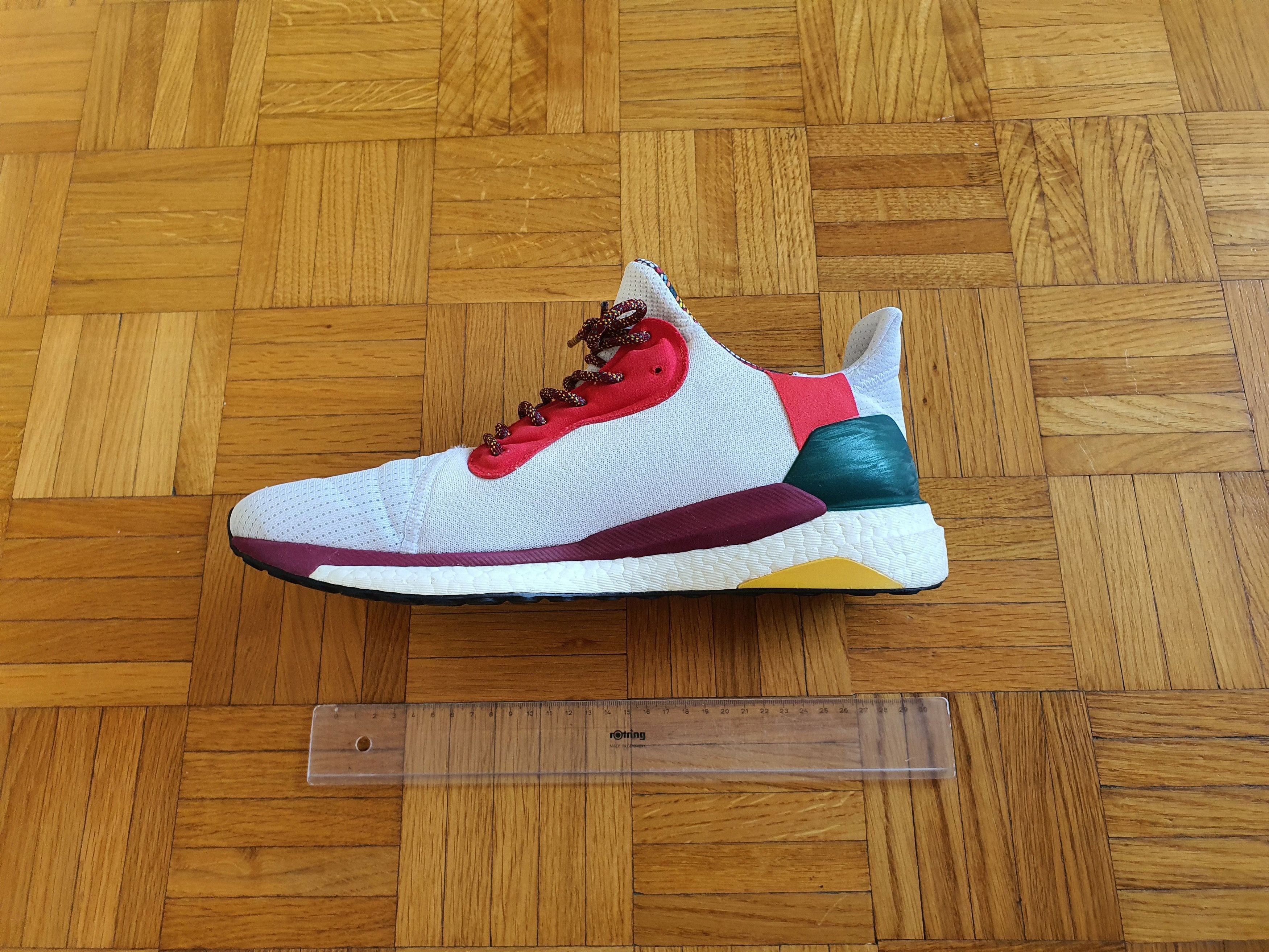 Adidas × Pharrell SOLAR GU GLIDE BOOST (White, BB8044) - US 14, EU 49.3, 32 cm Size US 14 / EU 47 - 8 Thumbnail