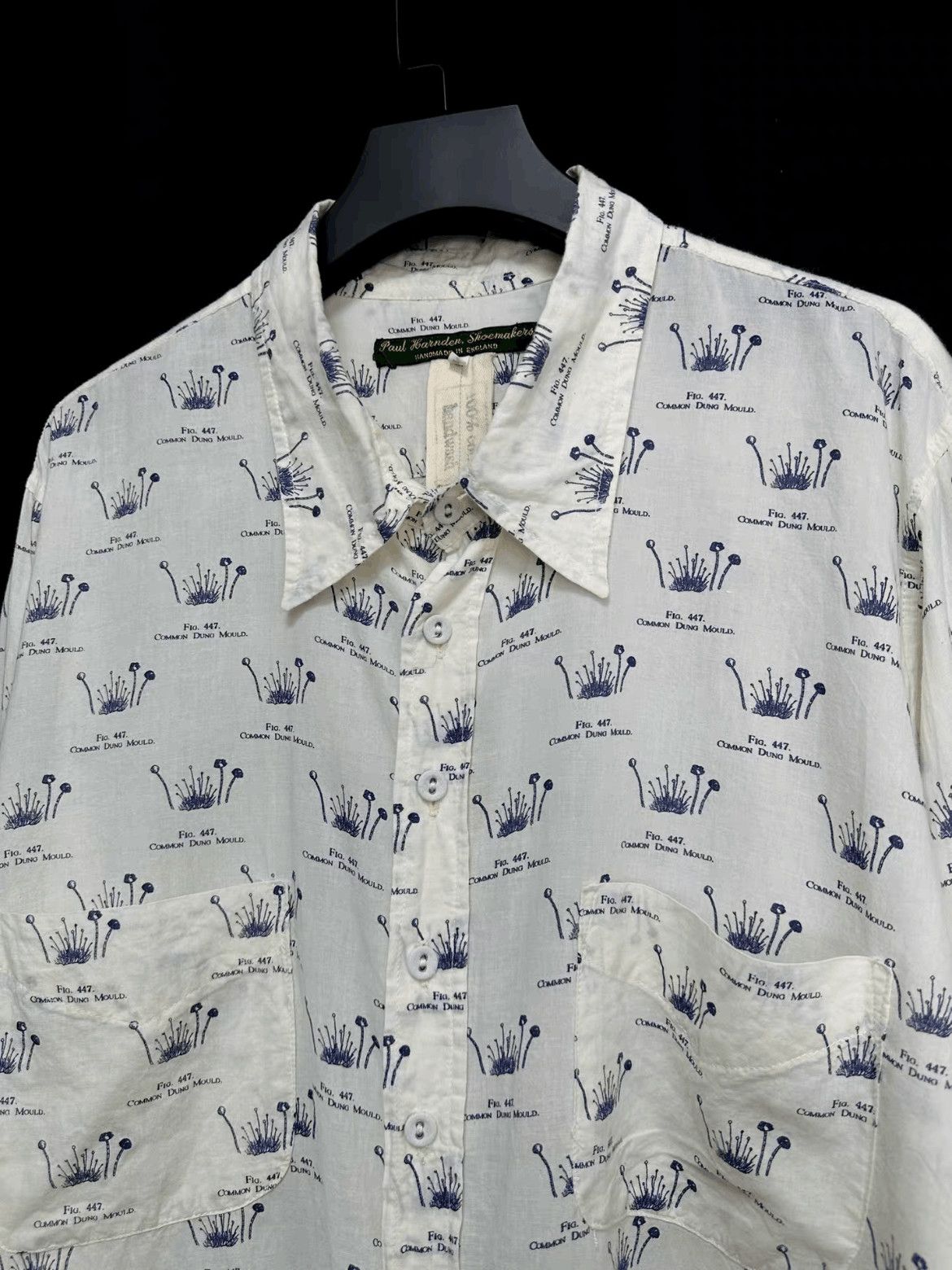 Paul Harnden Shoemakers Paul Harnden shoemakers Mashroom Pattern Shirt Size US S / EU 44-46 / 1 - 3 Thumbnail